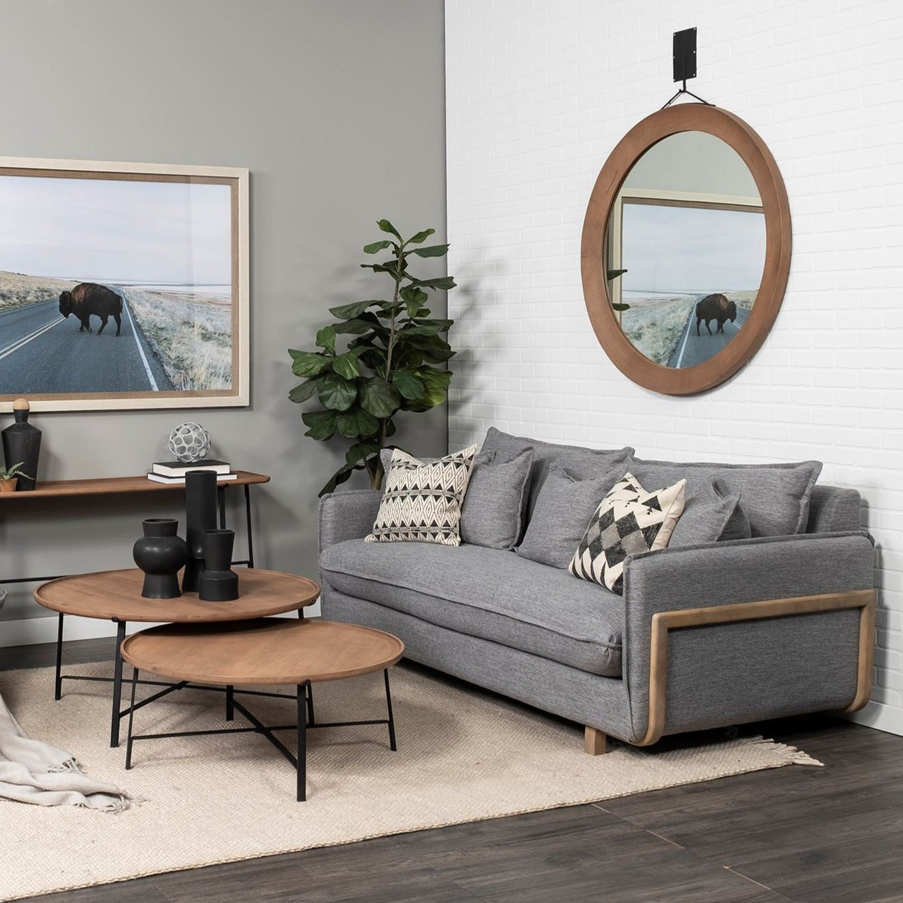 Avram Hanging Mirror