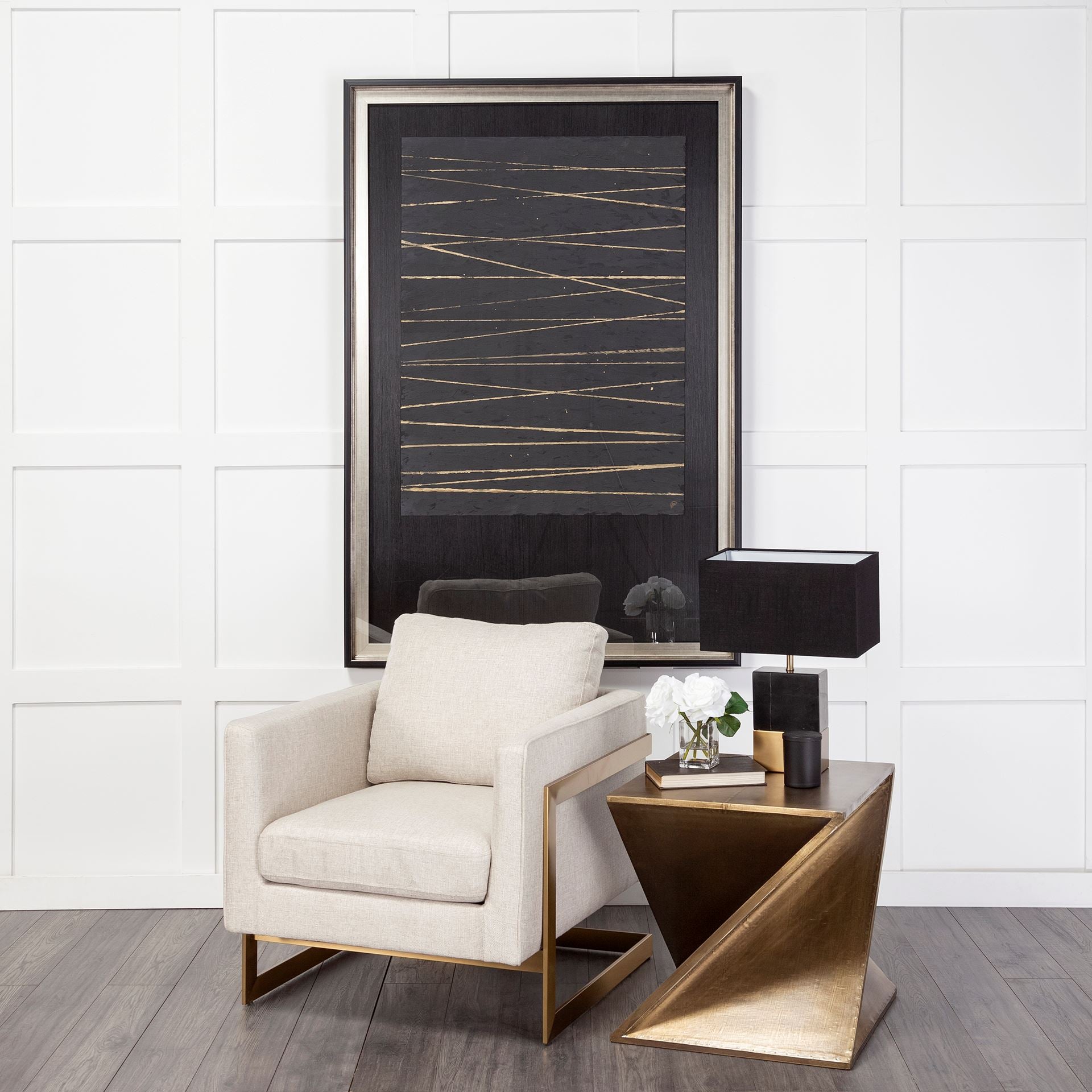 Rupert Cream Accent Chair