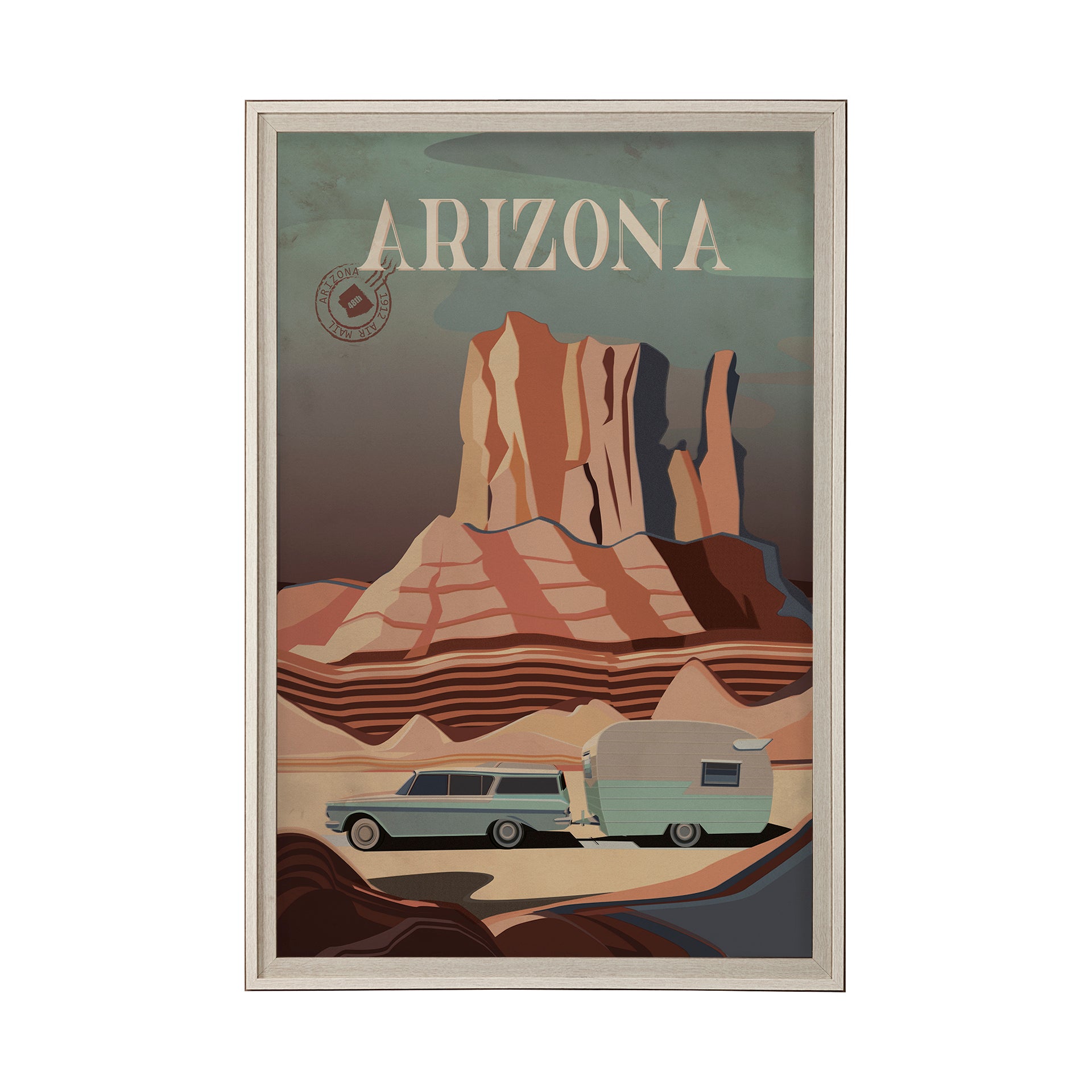Arizona Go Framed Art