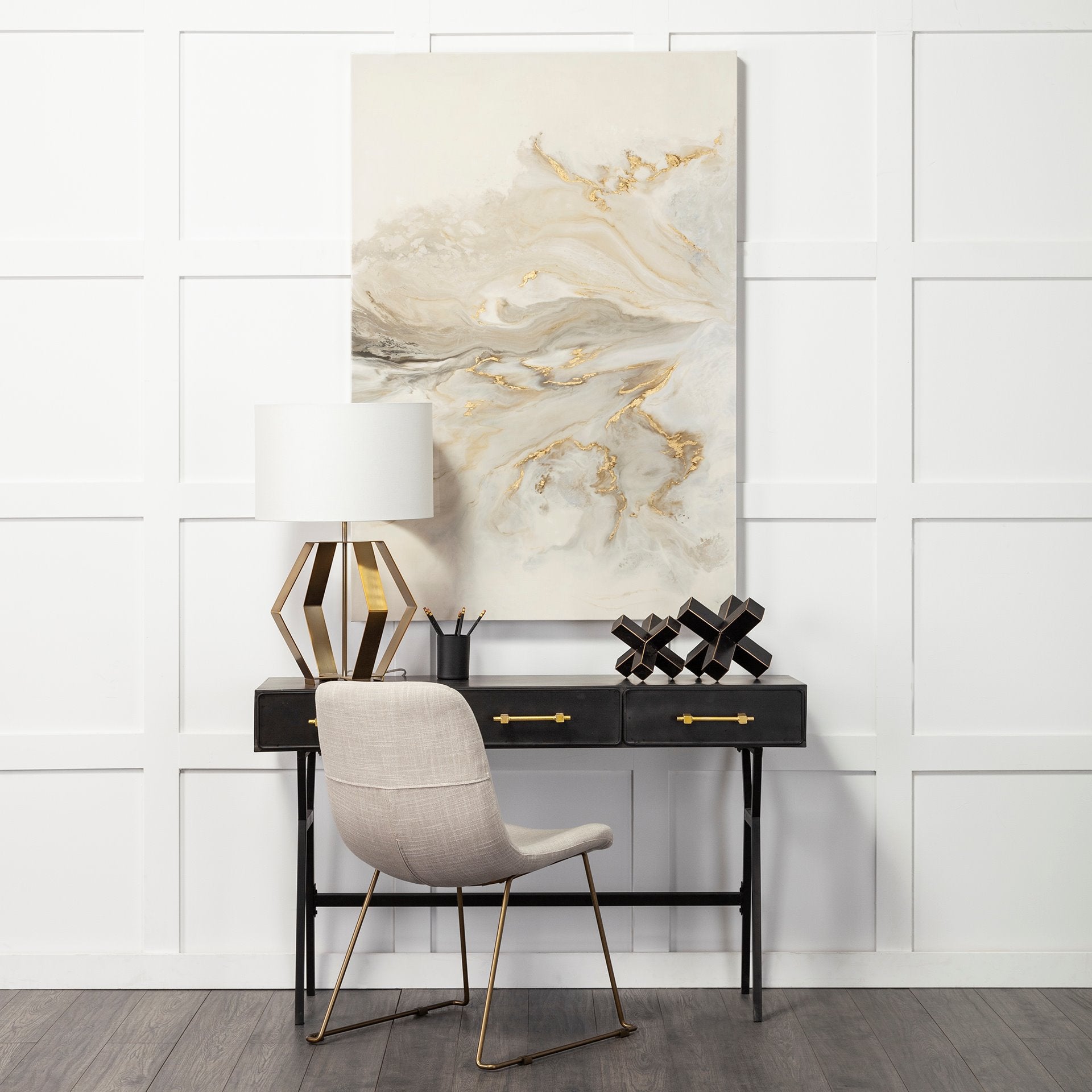 Edwards Gold Table Lamp