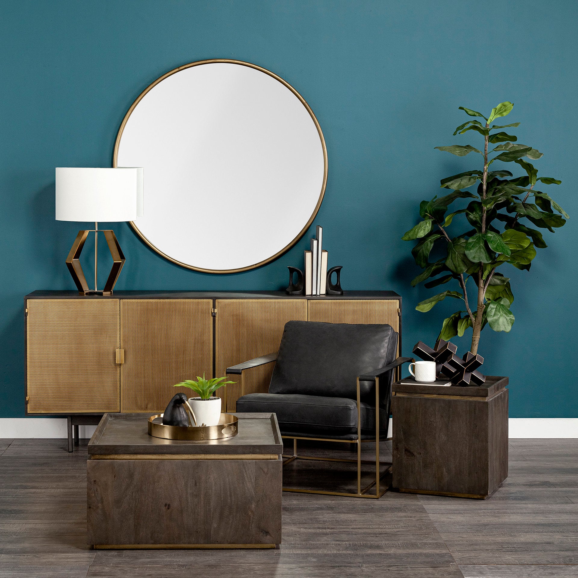 Watson Leather Accent Chair