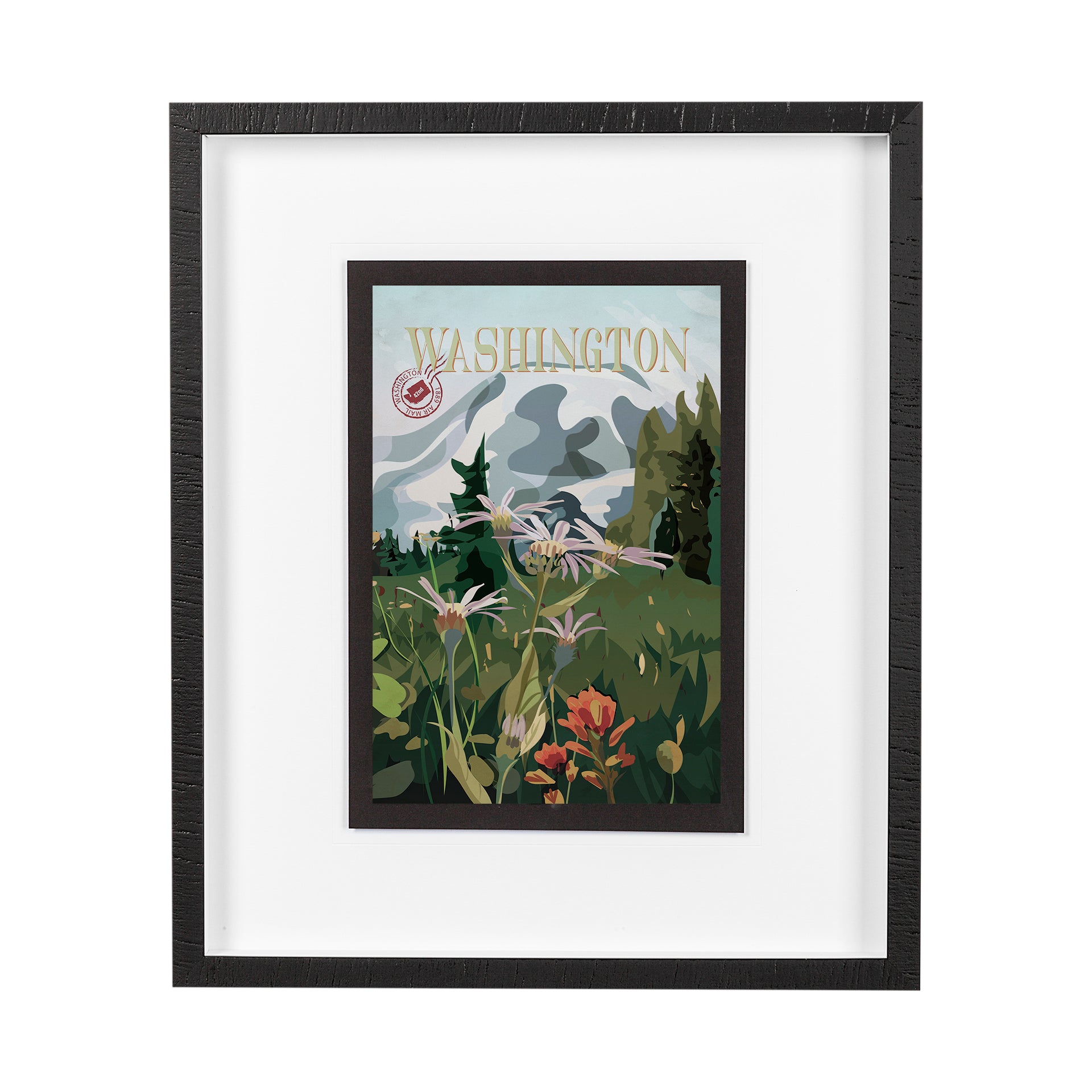 Washington Go Framed Art