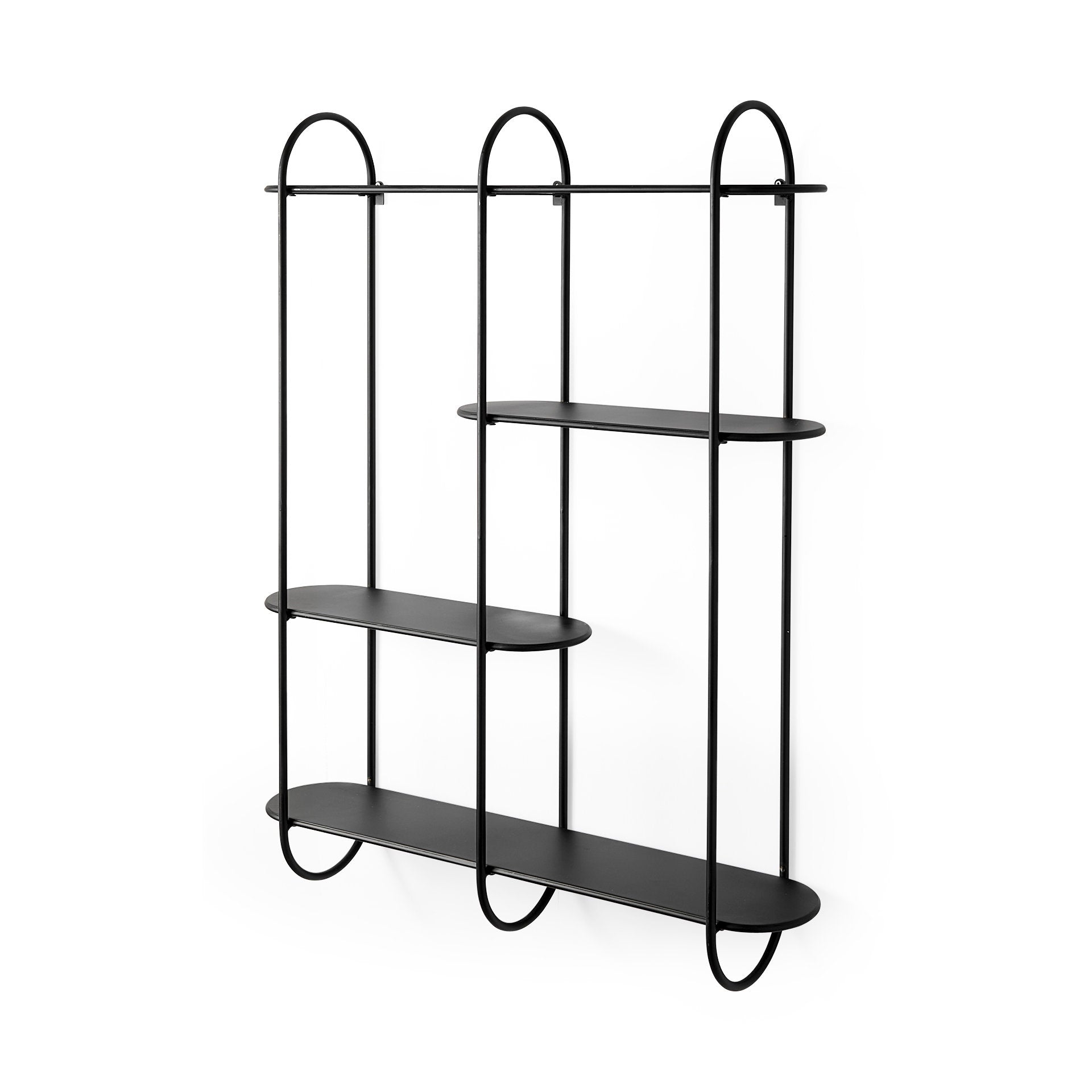 Decimus Wall Mounted 3 Tiered Shelf