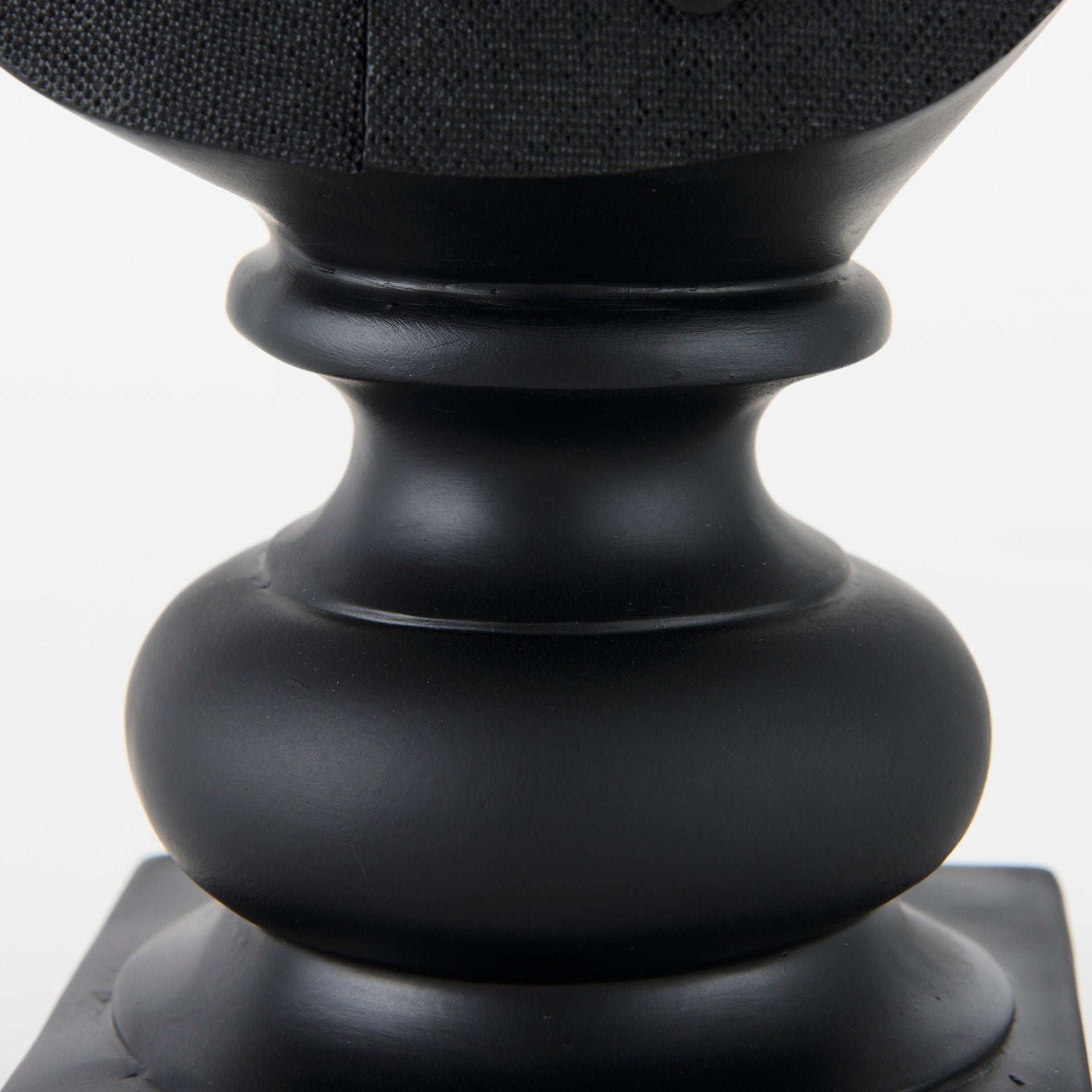 Murray Black Resin Fox Bust