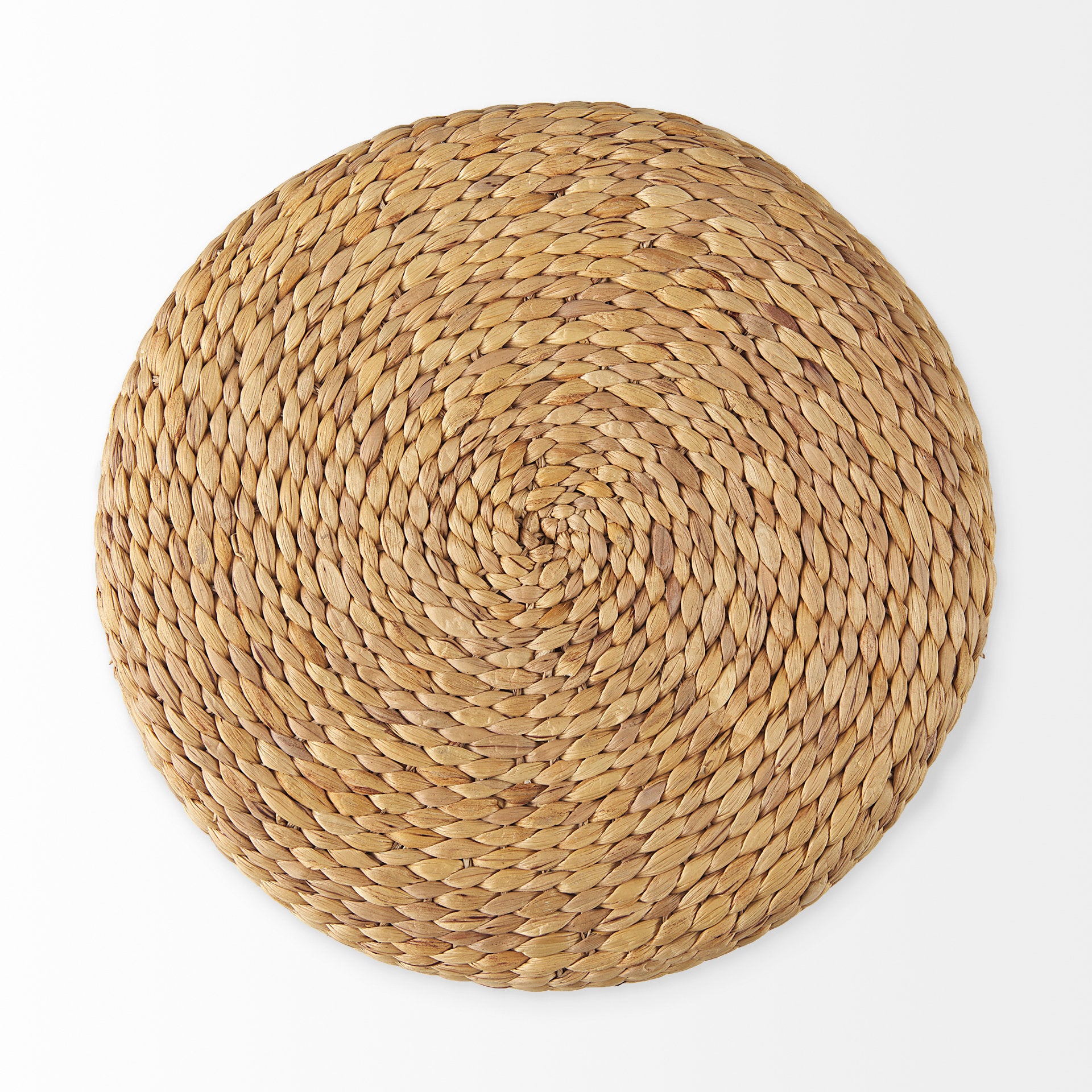 Maya Seagrass Round Pouf