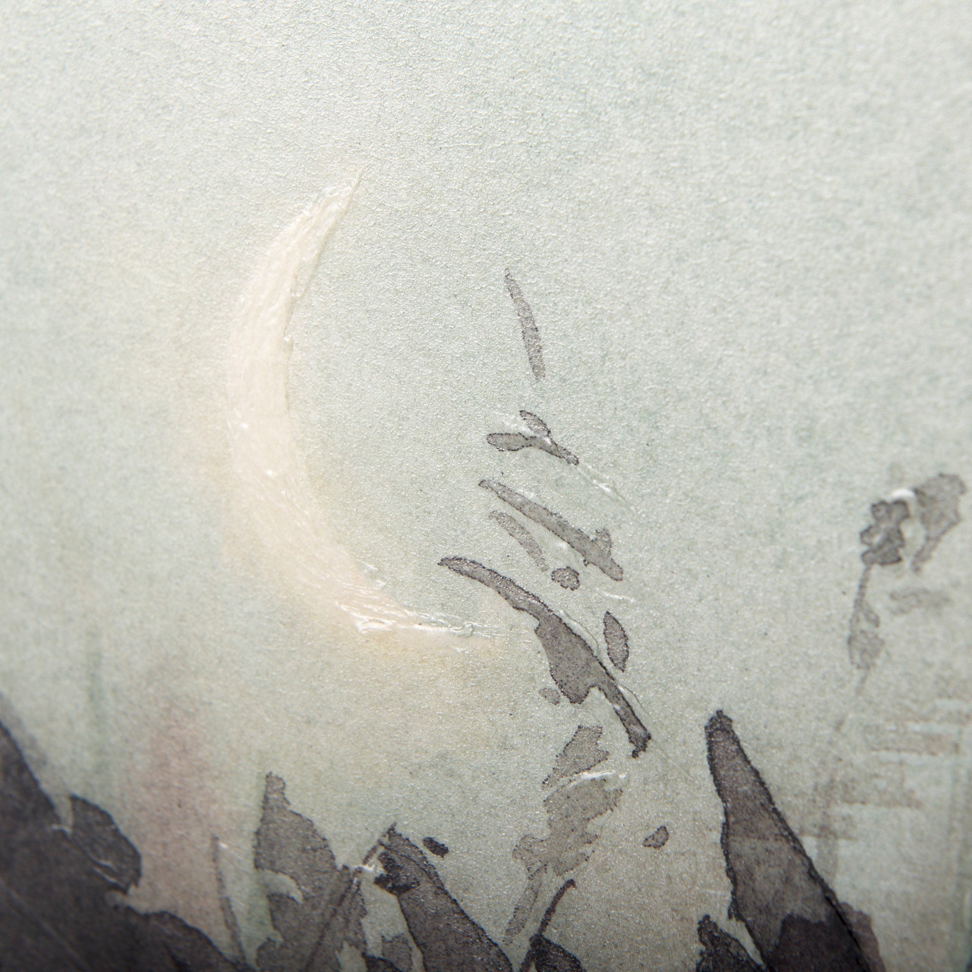 Moon Sets, Sun Rises Framed Art