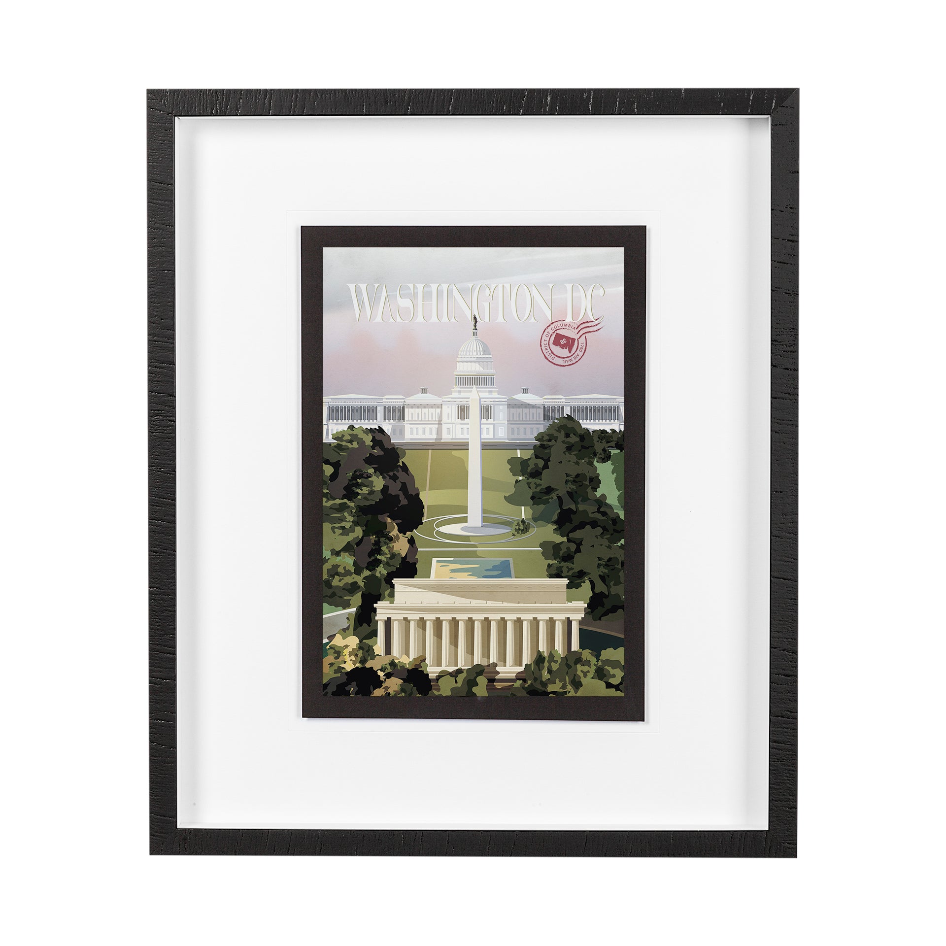 Washington D.C. Go Framed Art