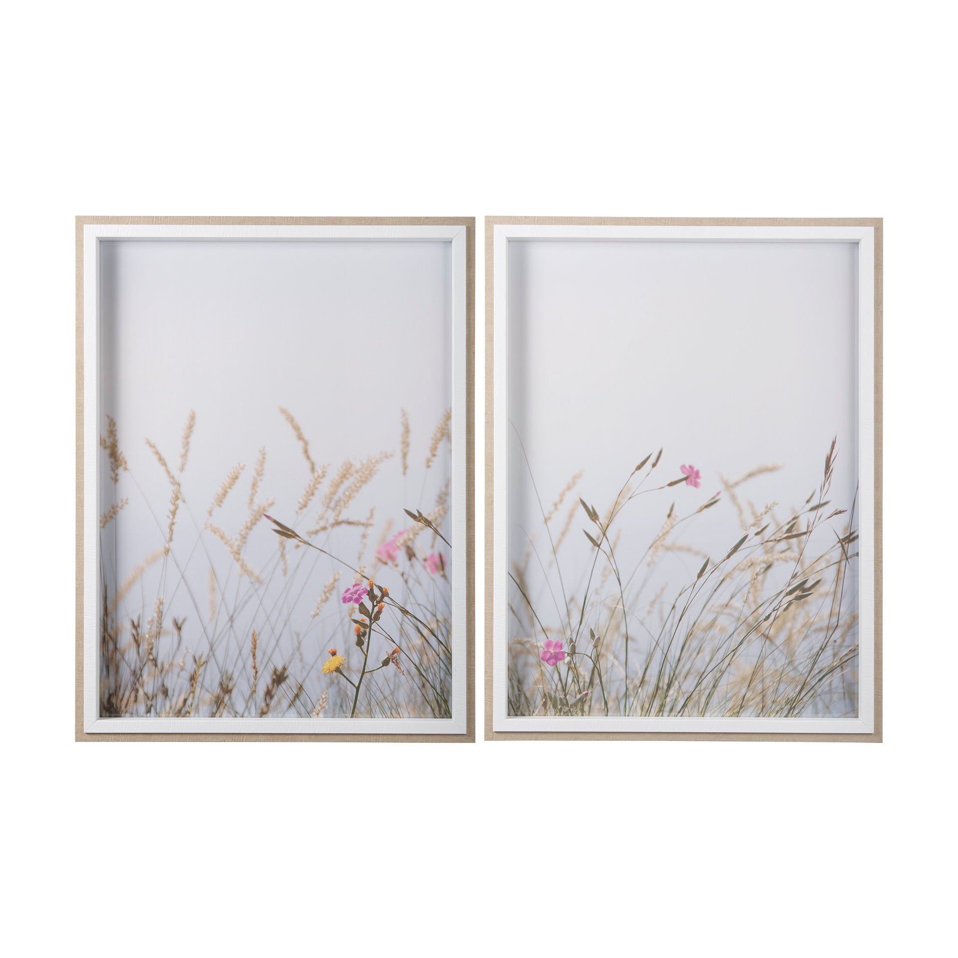Wildflower Fade Framed Art