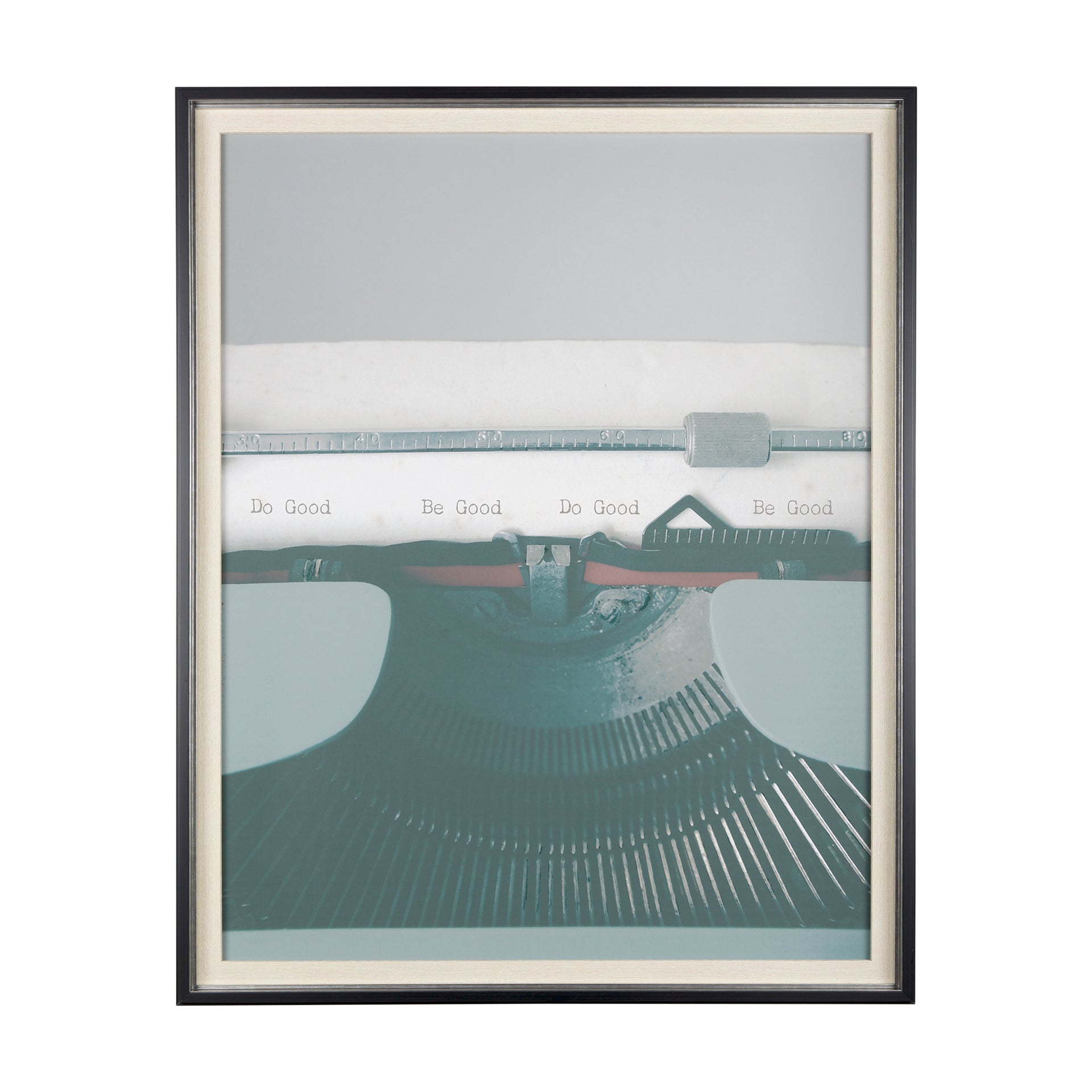 Typewriter Note Framed Art