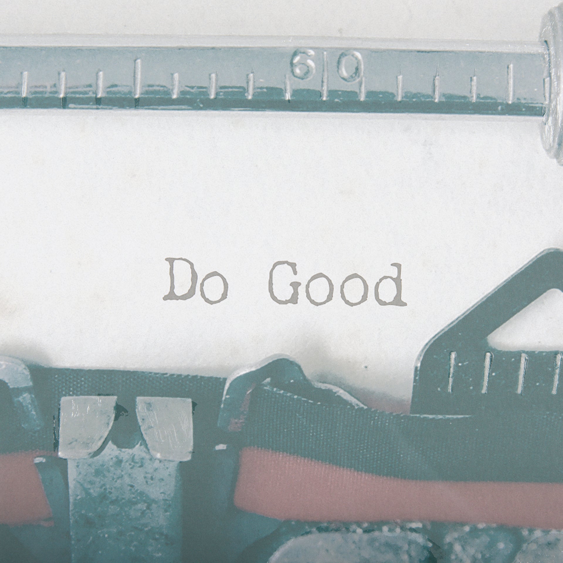 Typewriter Note Framed Art