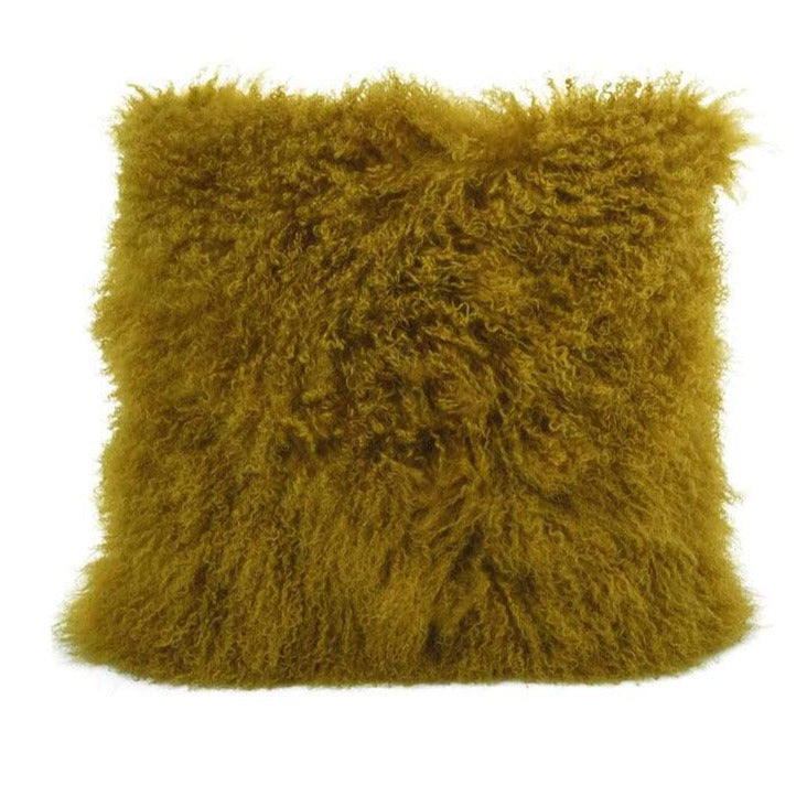 Tibetan Fur Pillow - 16"