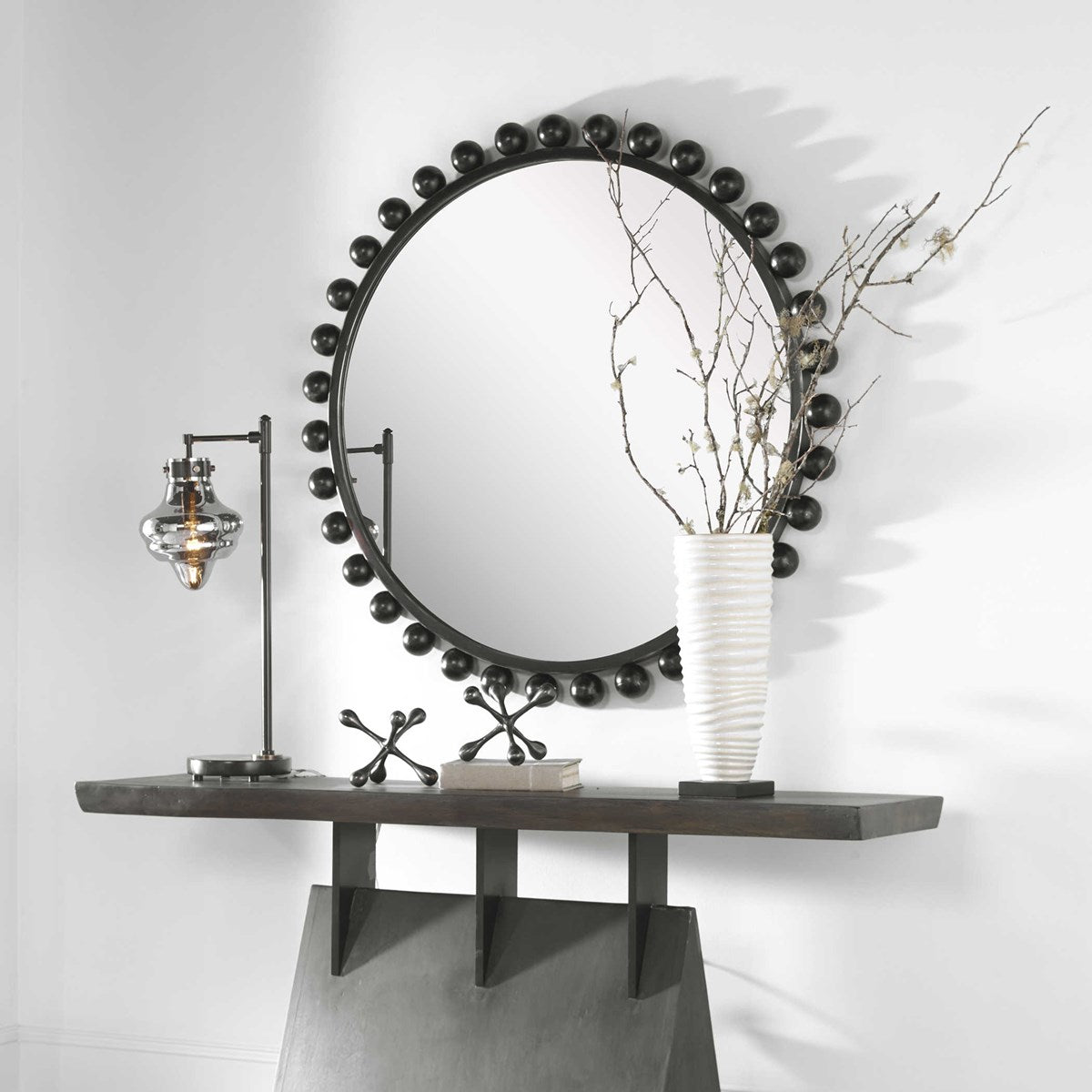 Cyra Round Mirror