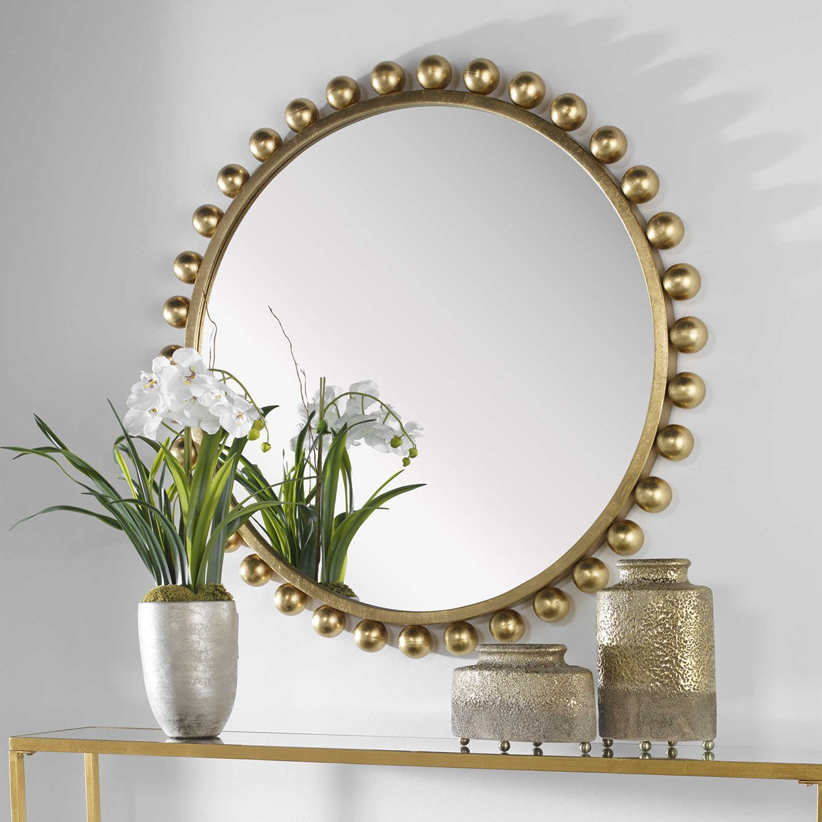 Cyra Round Mirror