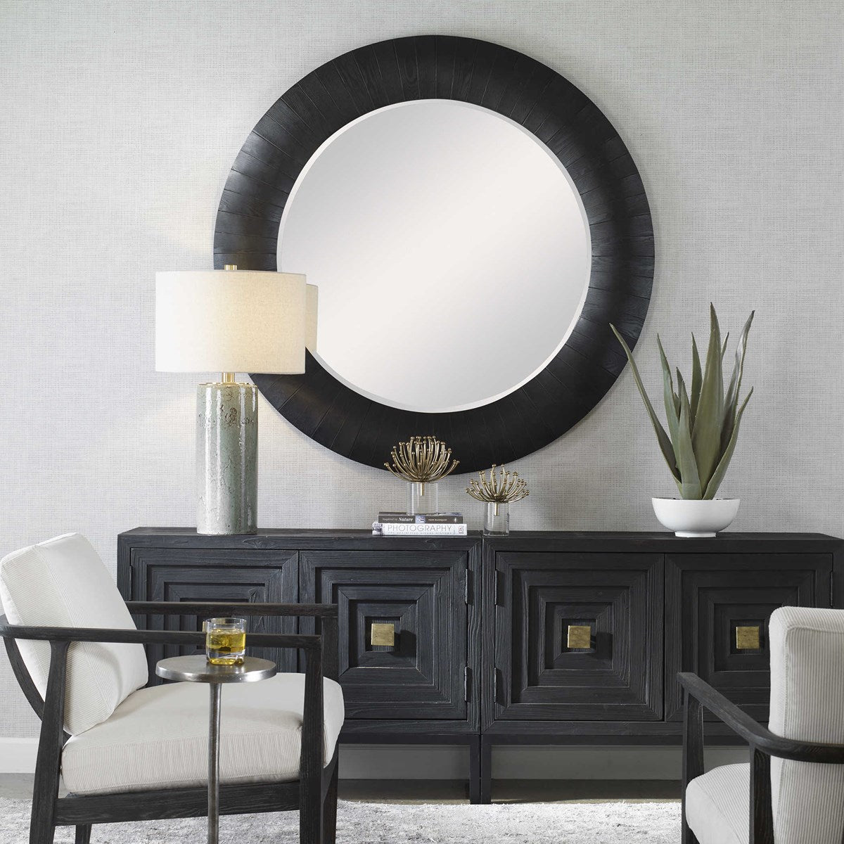 Stockade Round Mirror*