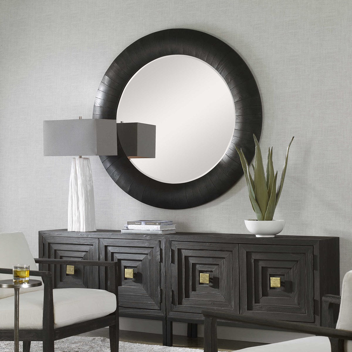 Stockade Round Mirror*