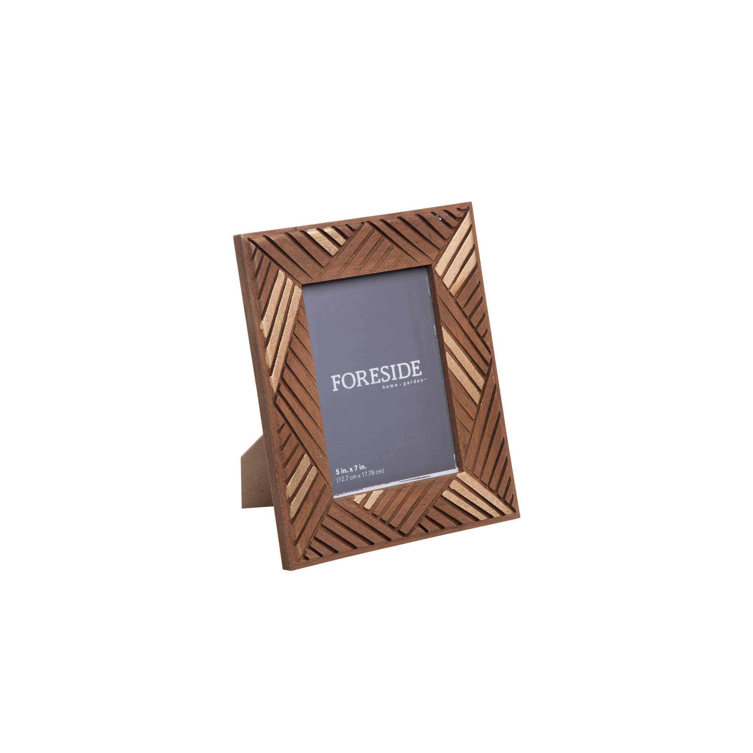 Luana 5x7 Carved Wood Photo Frame