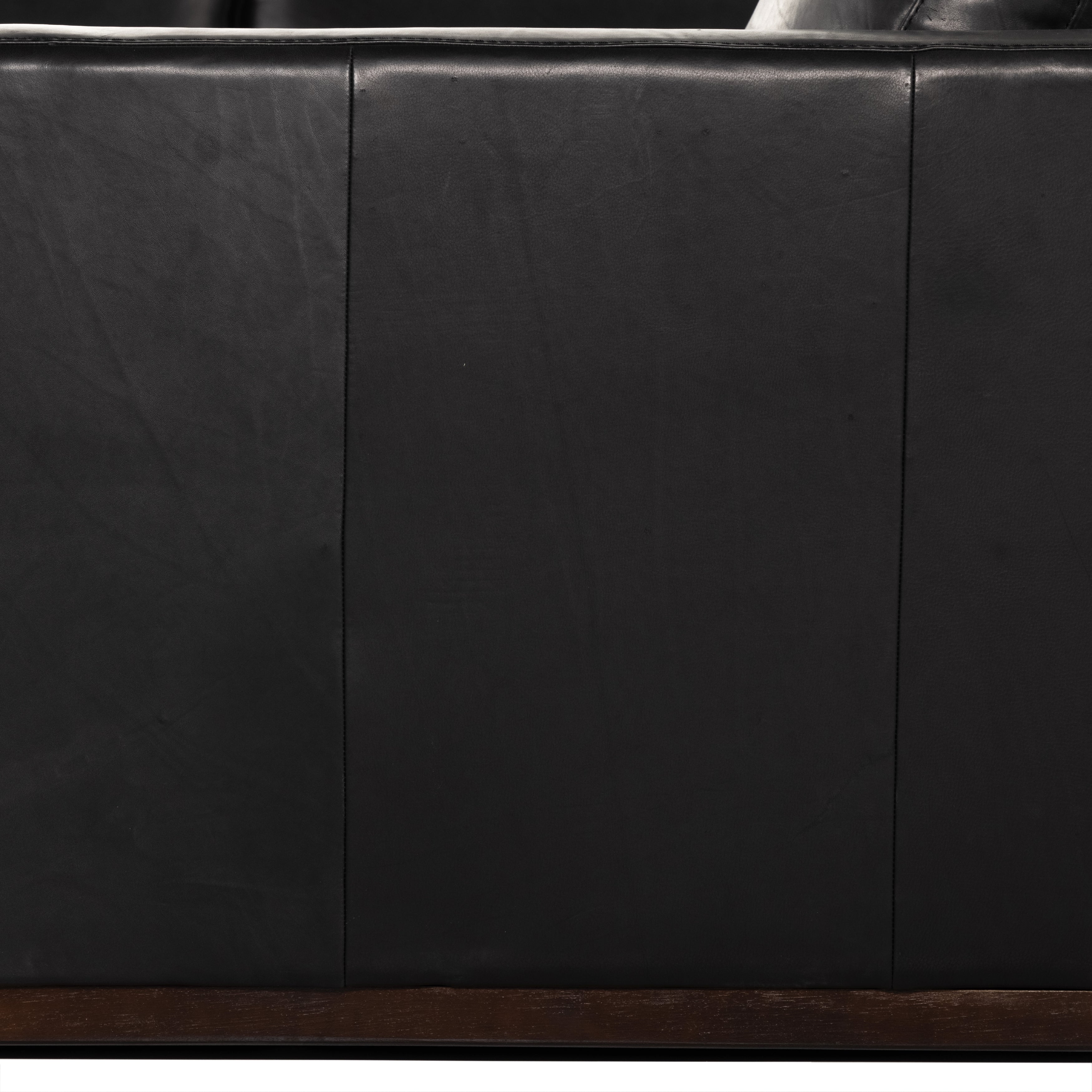 Candice 3-Piece Leather Sectional