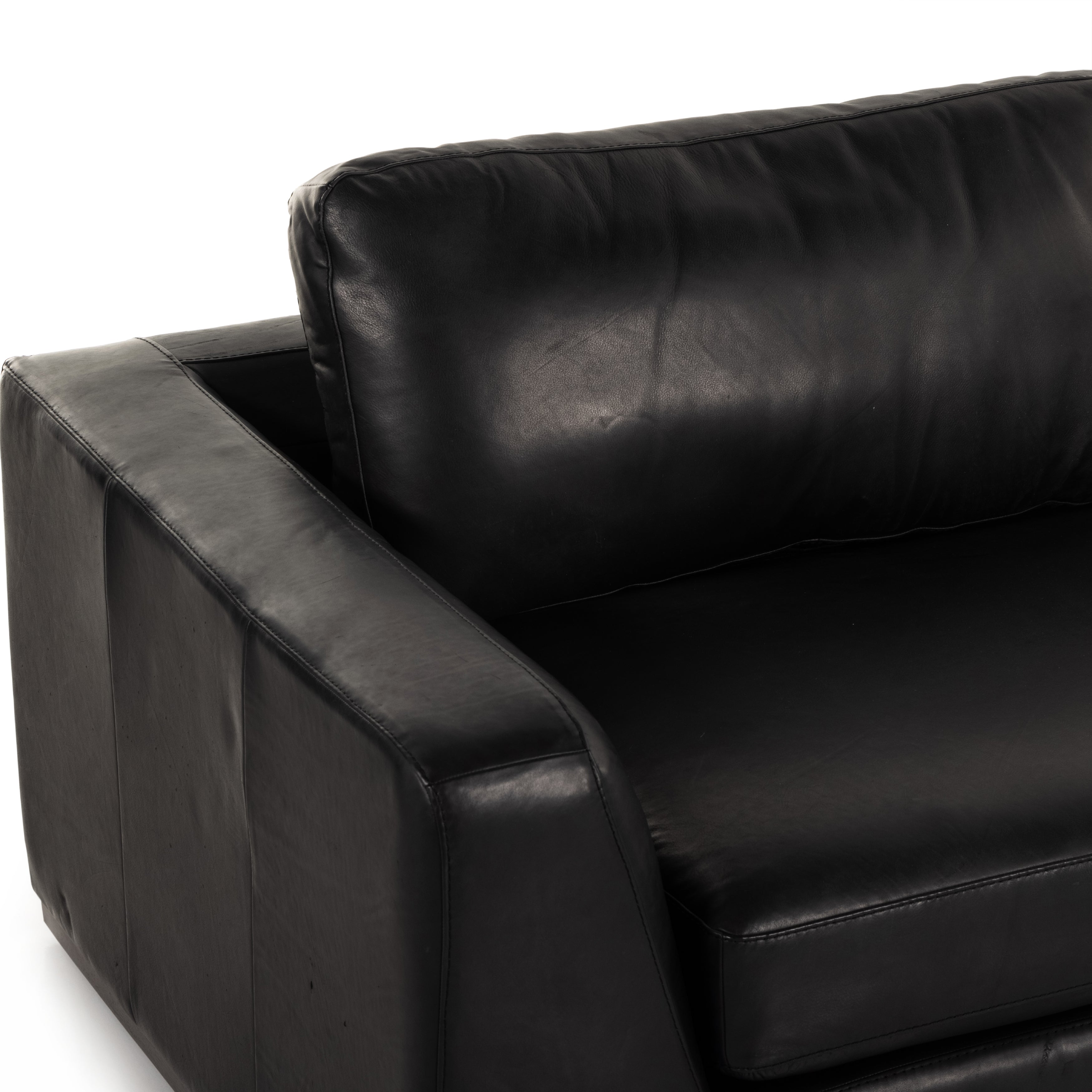 Candice 3-Piece Leather Sectional