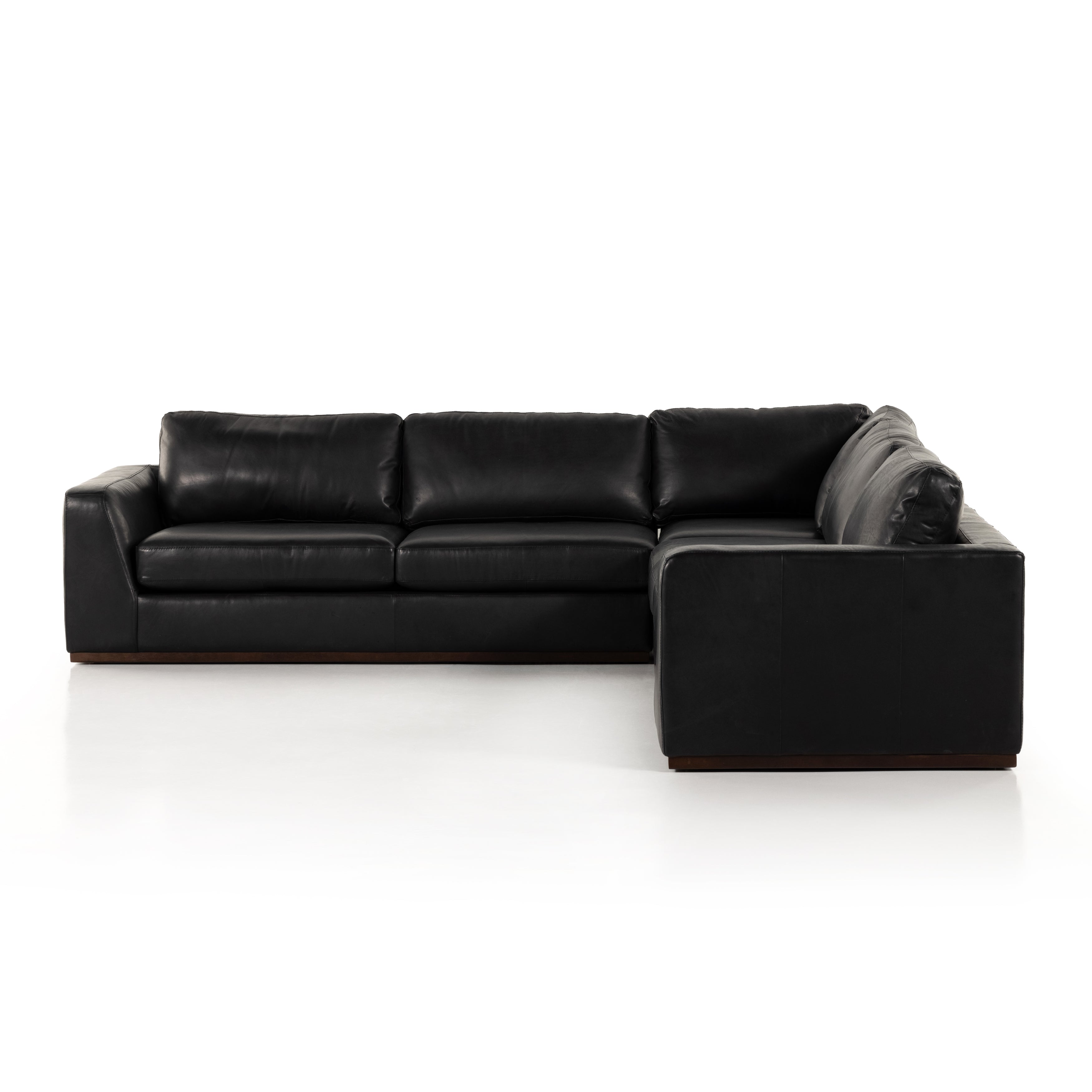 Candice 3-Piece Leather Sectional