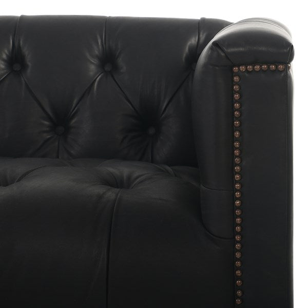 Manchester Short Leather Sofa