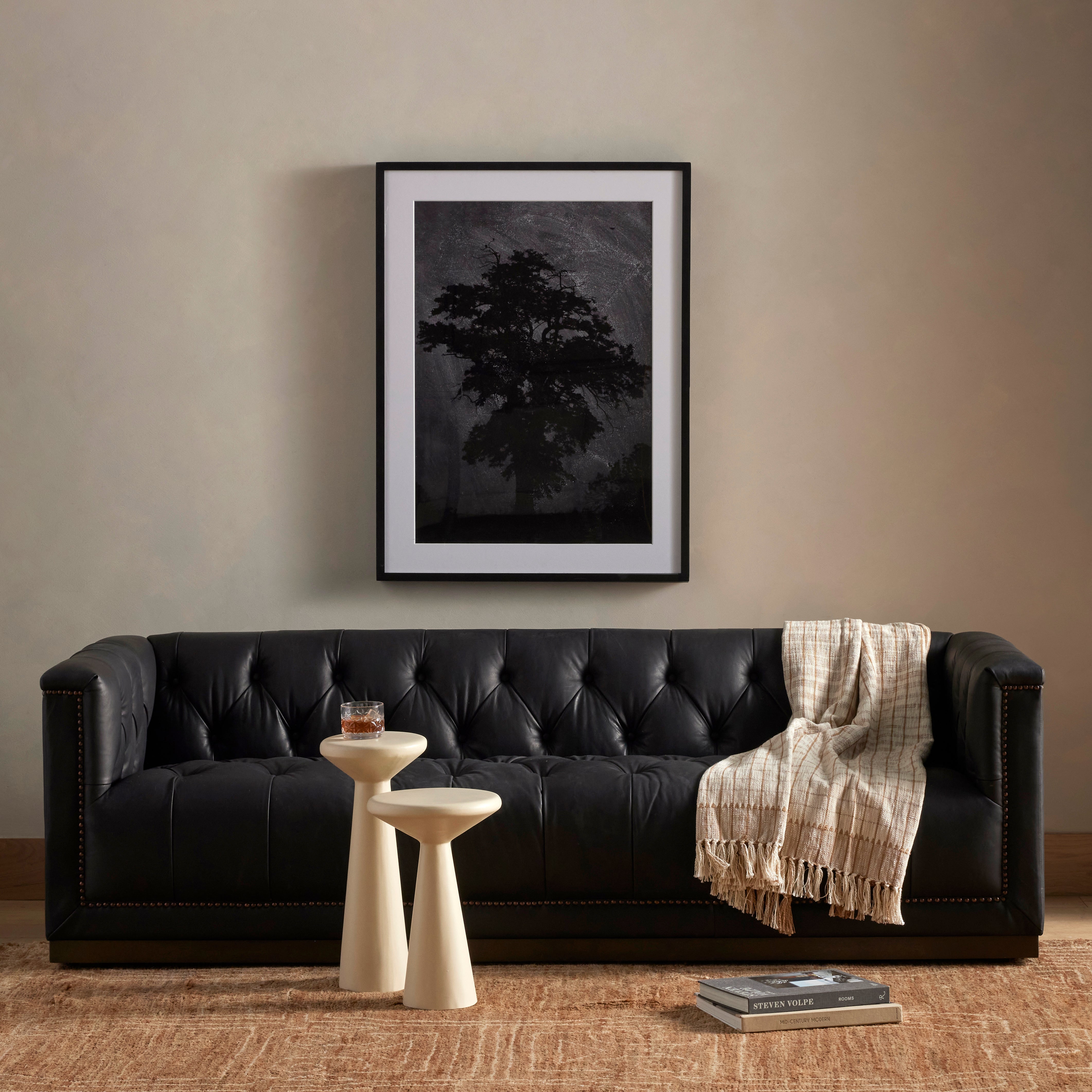 Manchester Short Leather Sofa