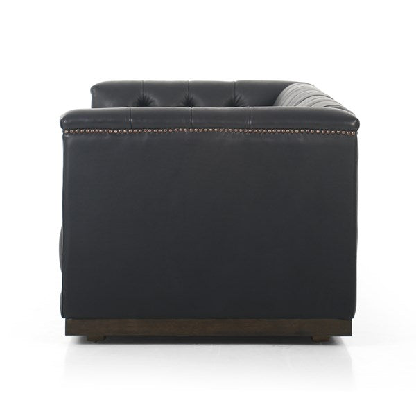 Manchester Short Leather Sofa