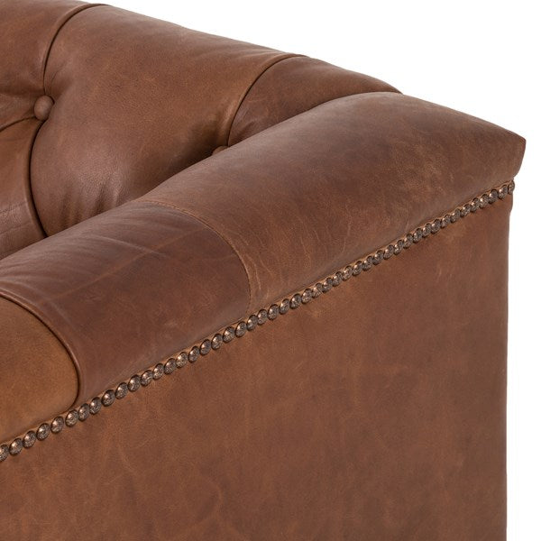 Manchester Short Leather Sofa