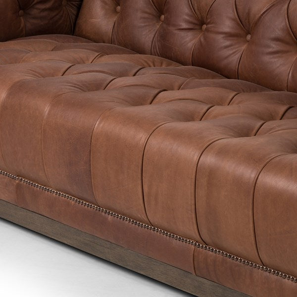 Manchester Short Leather Sofa