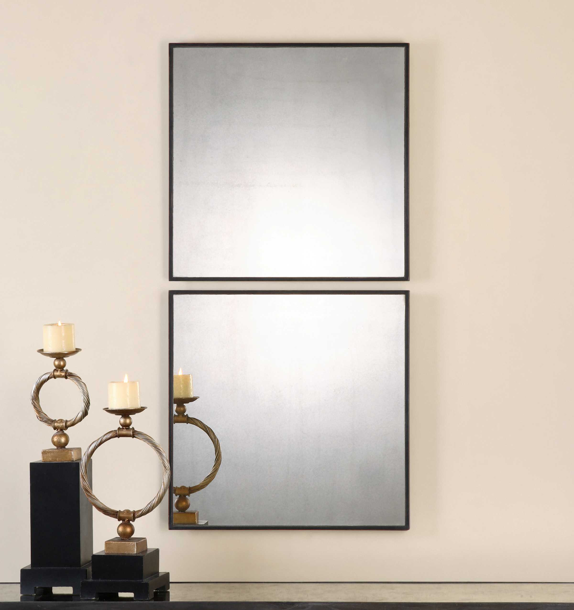 Matty Square Mirrors S/2