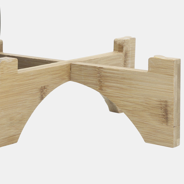 Olive Textured Planter w/ Stand