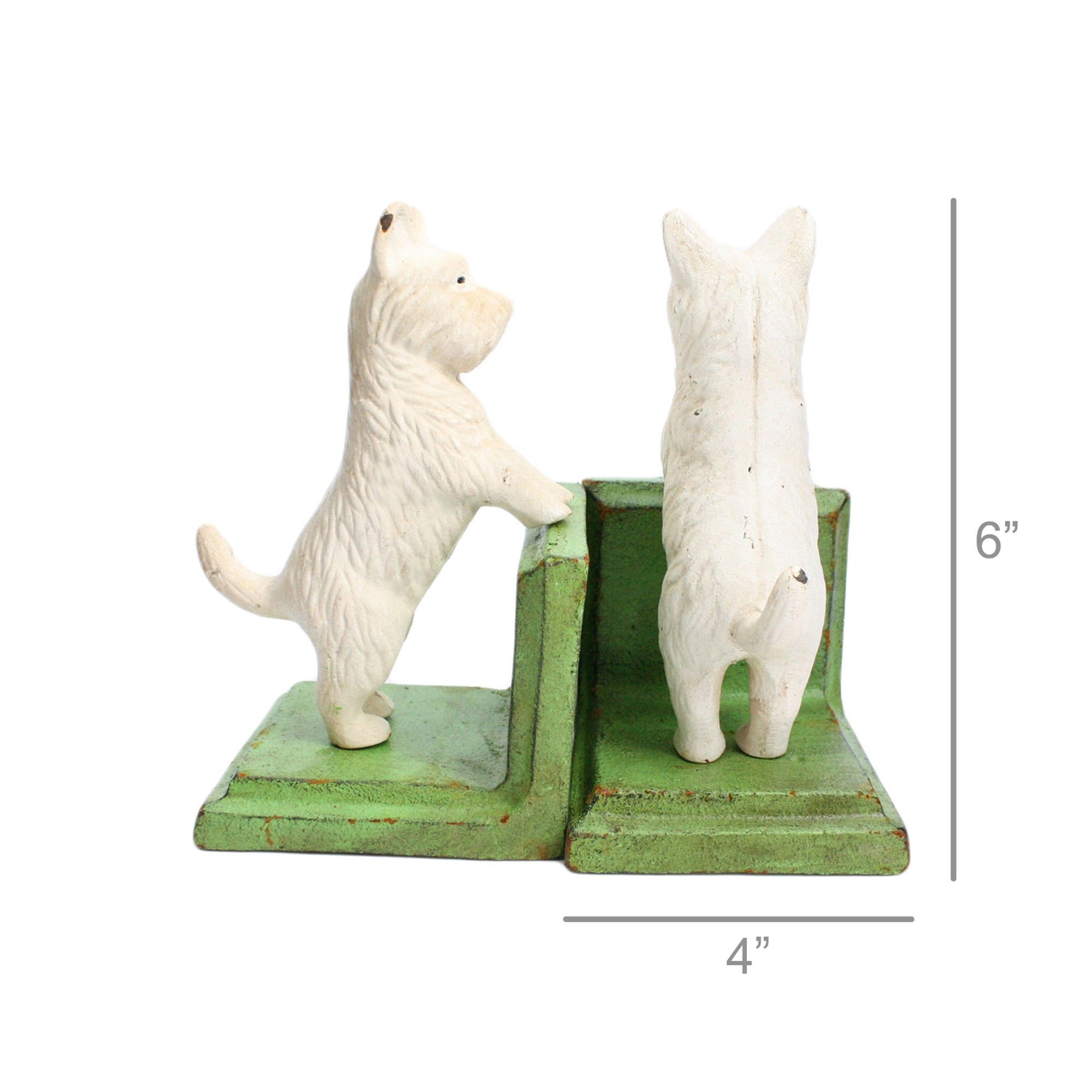Standing Westie Bookends
