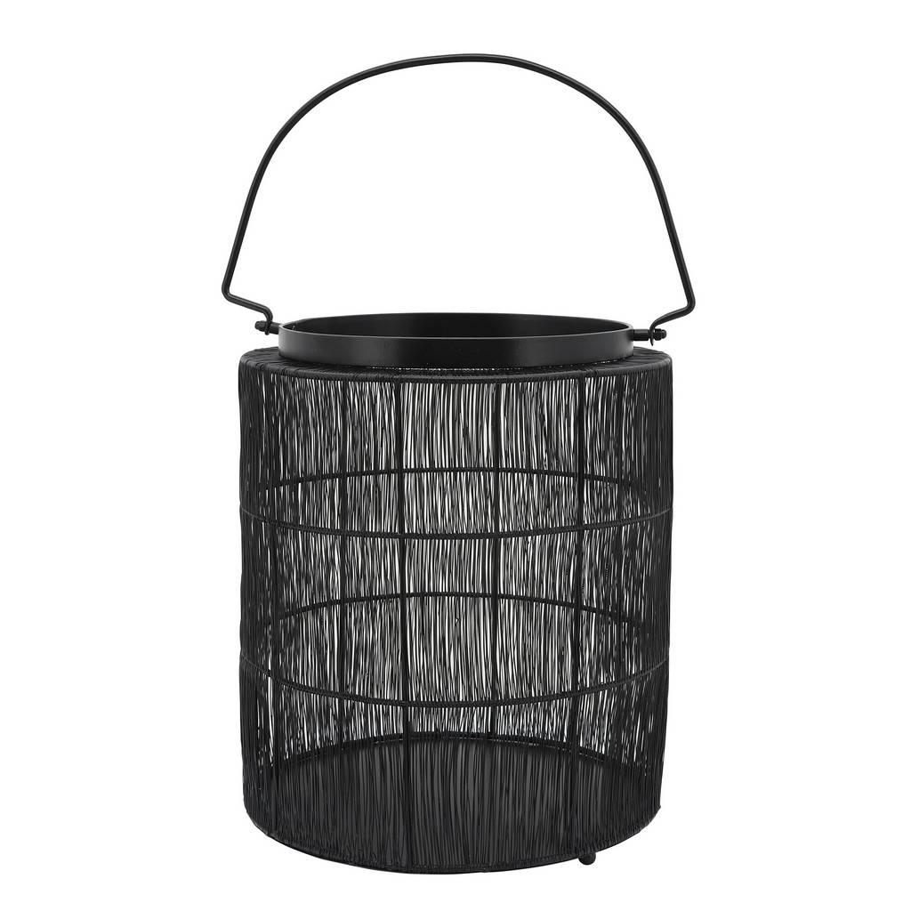 Black Wire Metal Lantern*