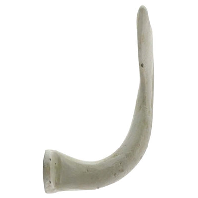 Whale Tail Wall Hook- Antique White
