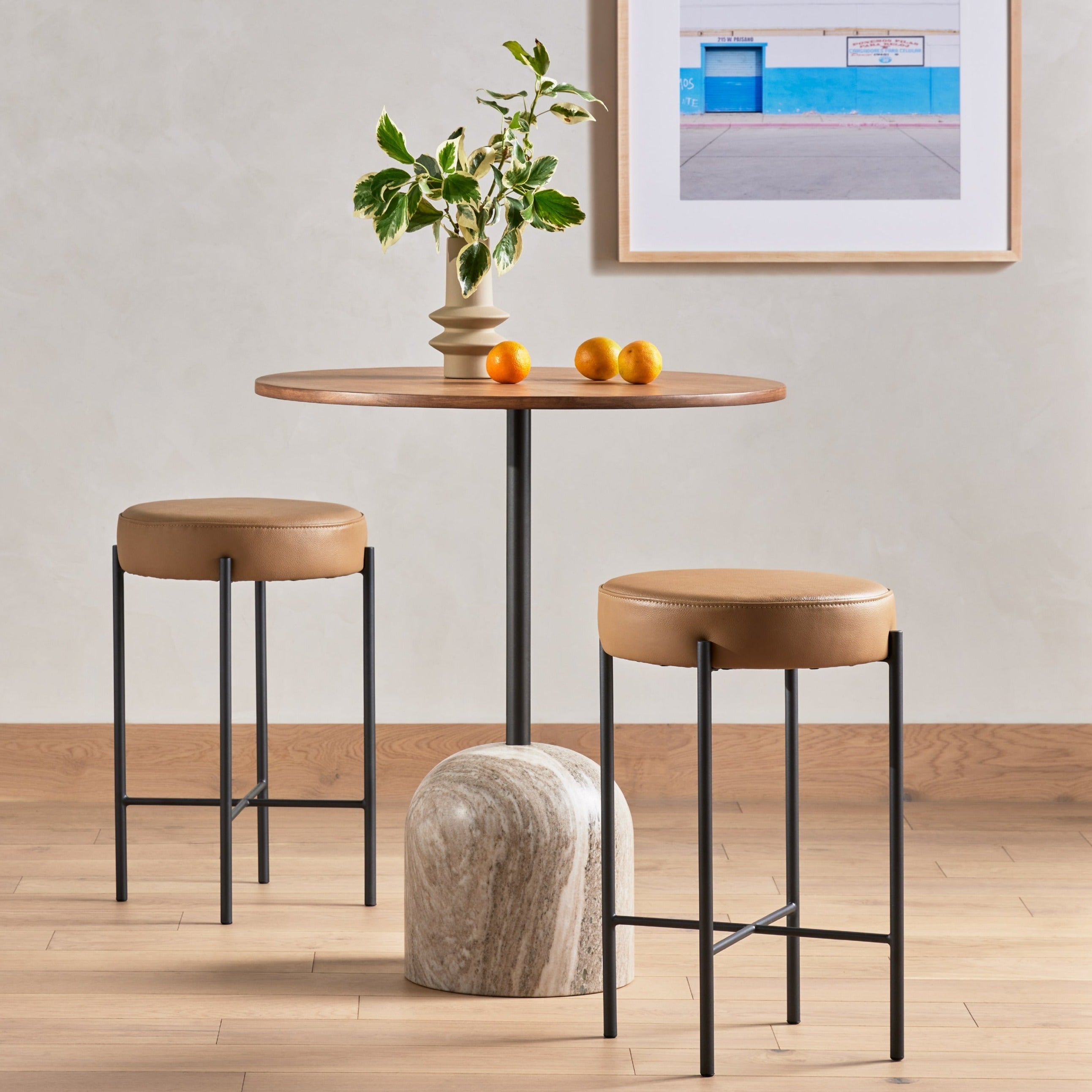 Counter / Natural Leather