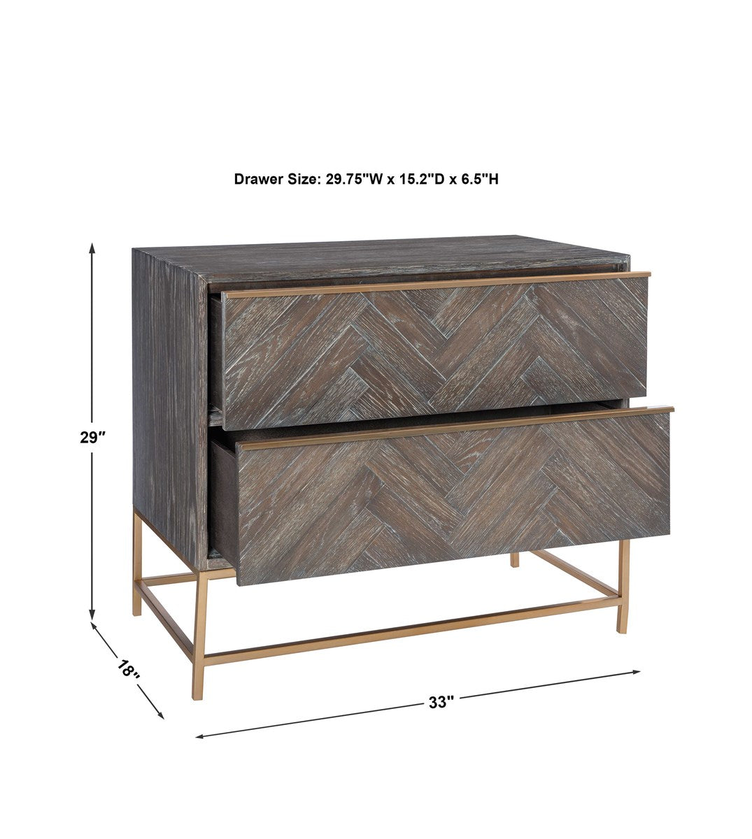 Armistead 2-Drawer Chest