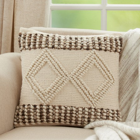 Woven Textured Pillow