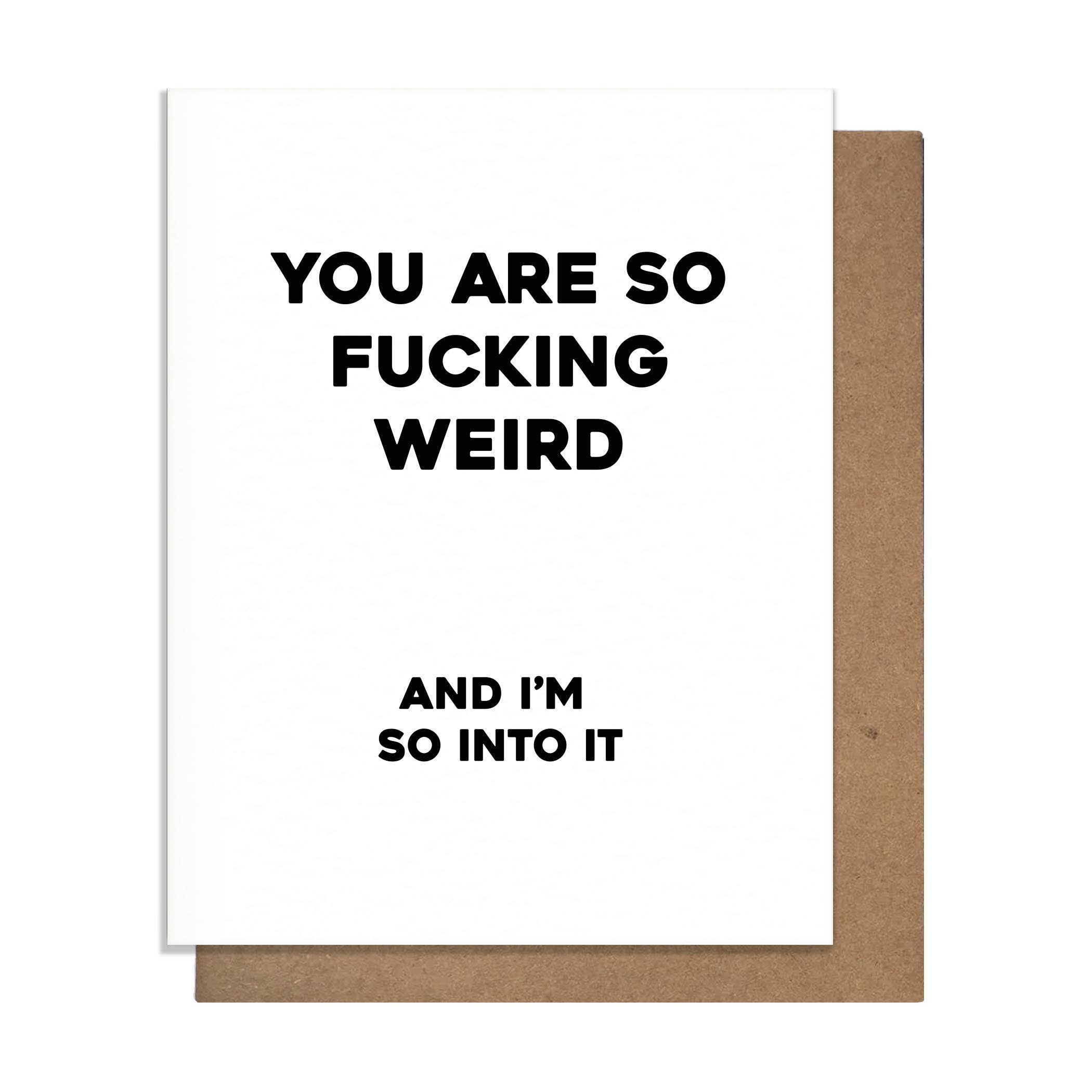 So Weird Card