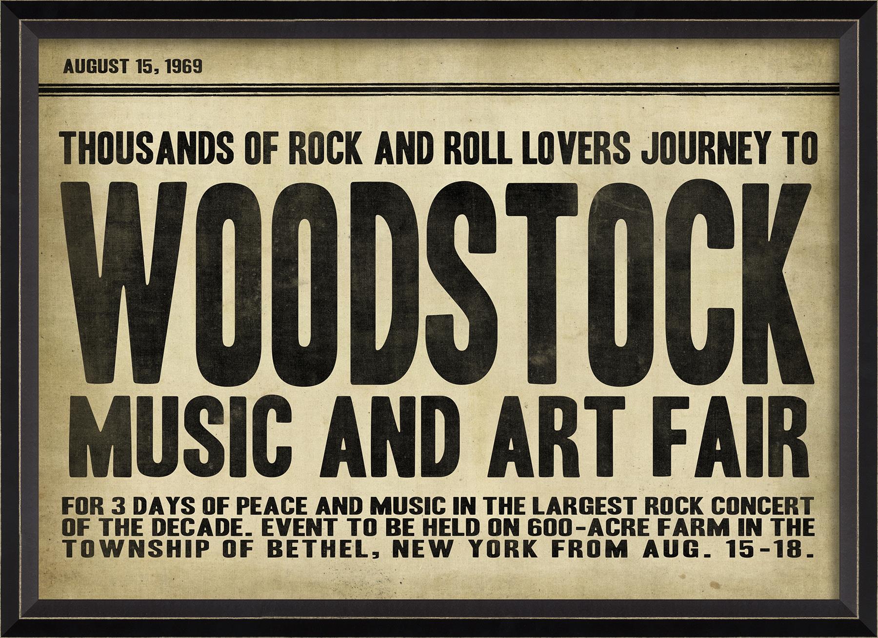Woodstock Headliner