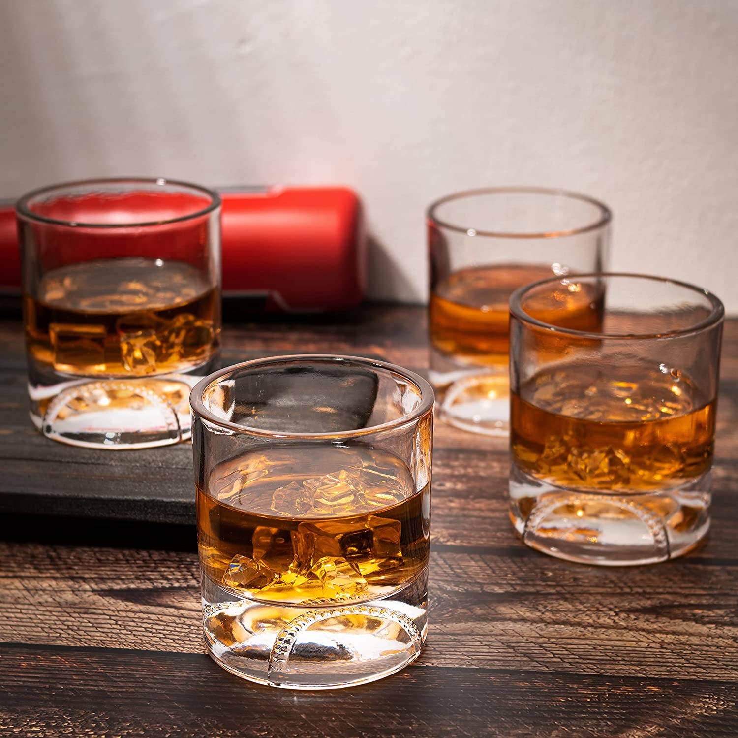 Baseball Whiskey Glass