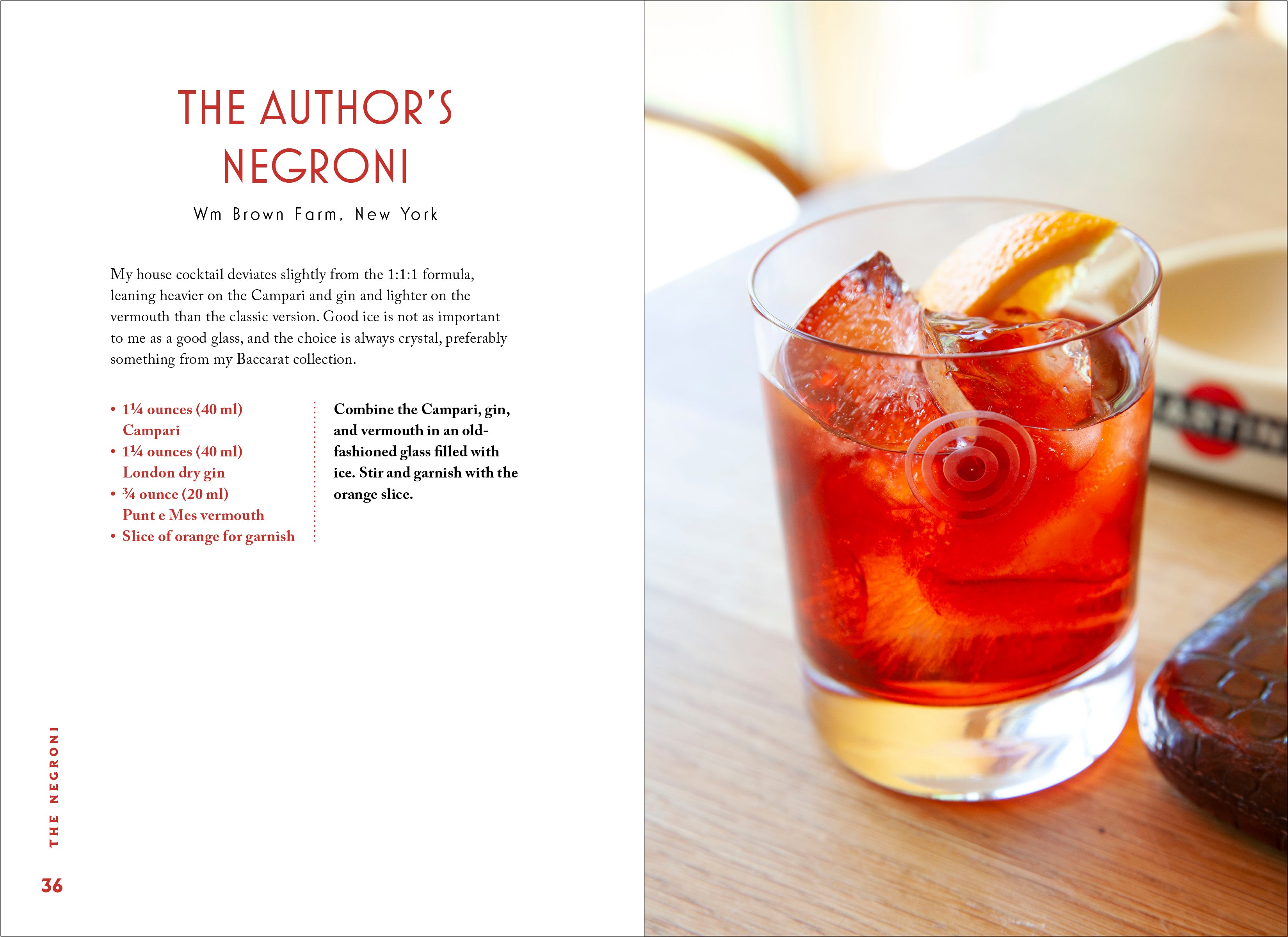The Negroni: A Love Affair with a Classic Cocktail by Matt Hranek