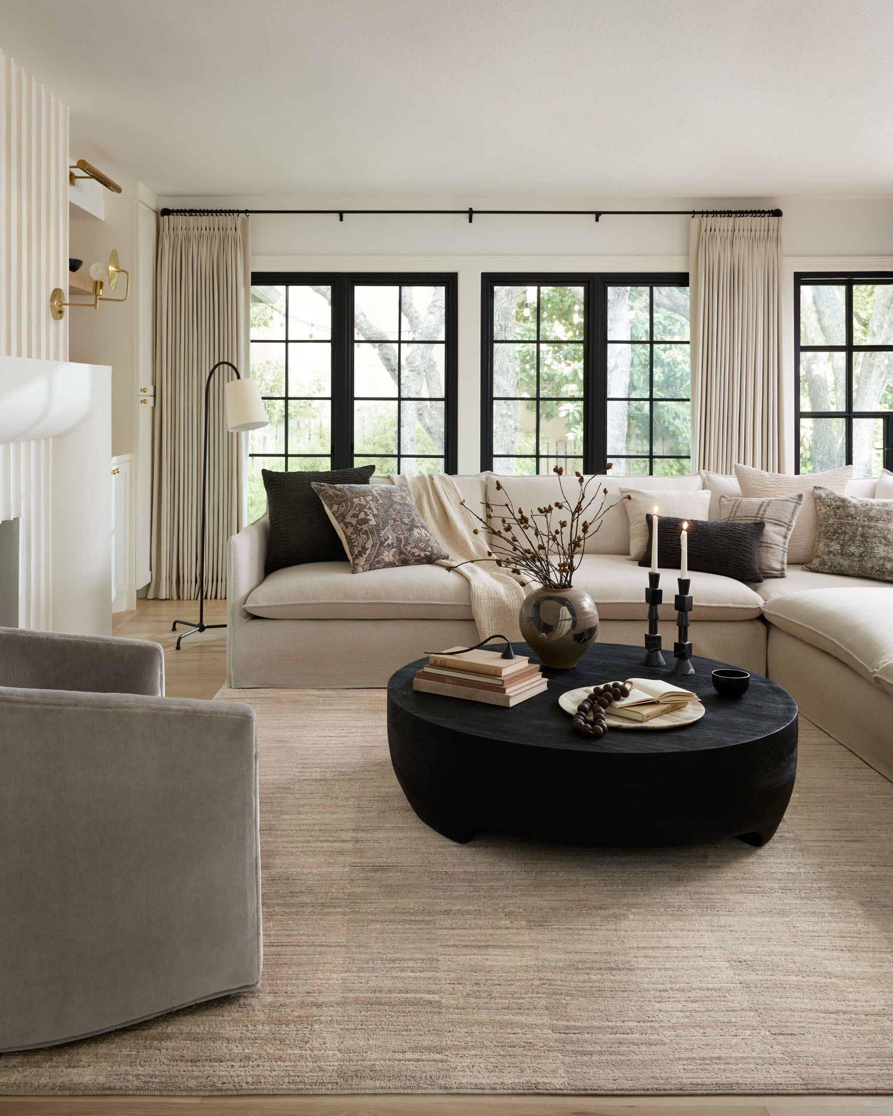 Arden Rug - Natural/Pebble
