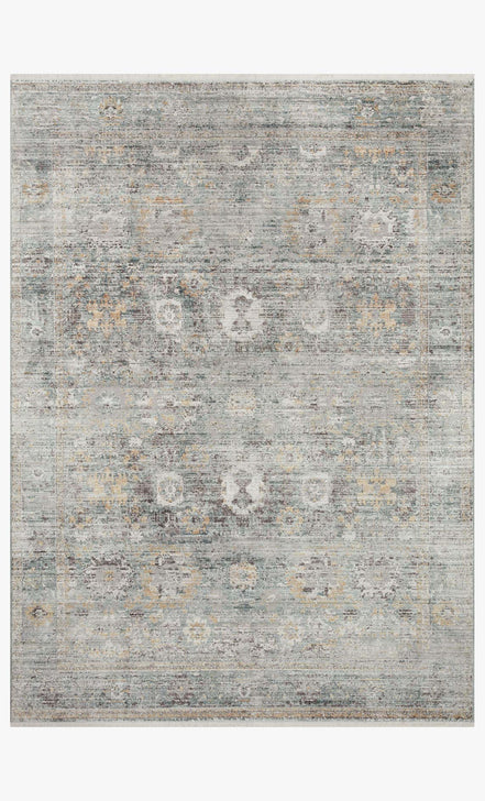 Bonney Rug - Teal / Gold