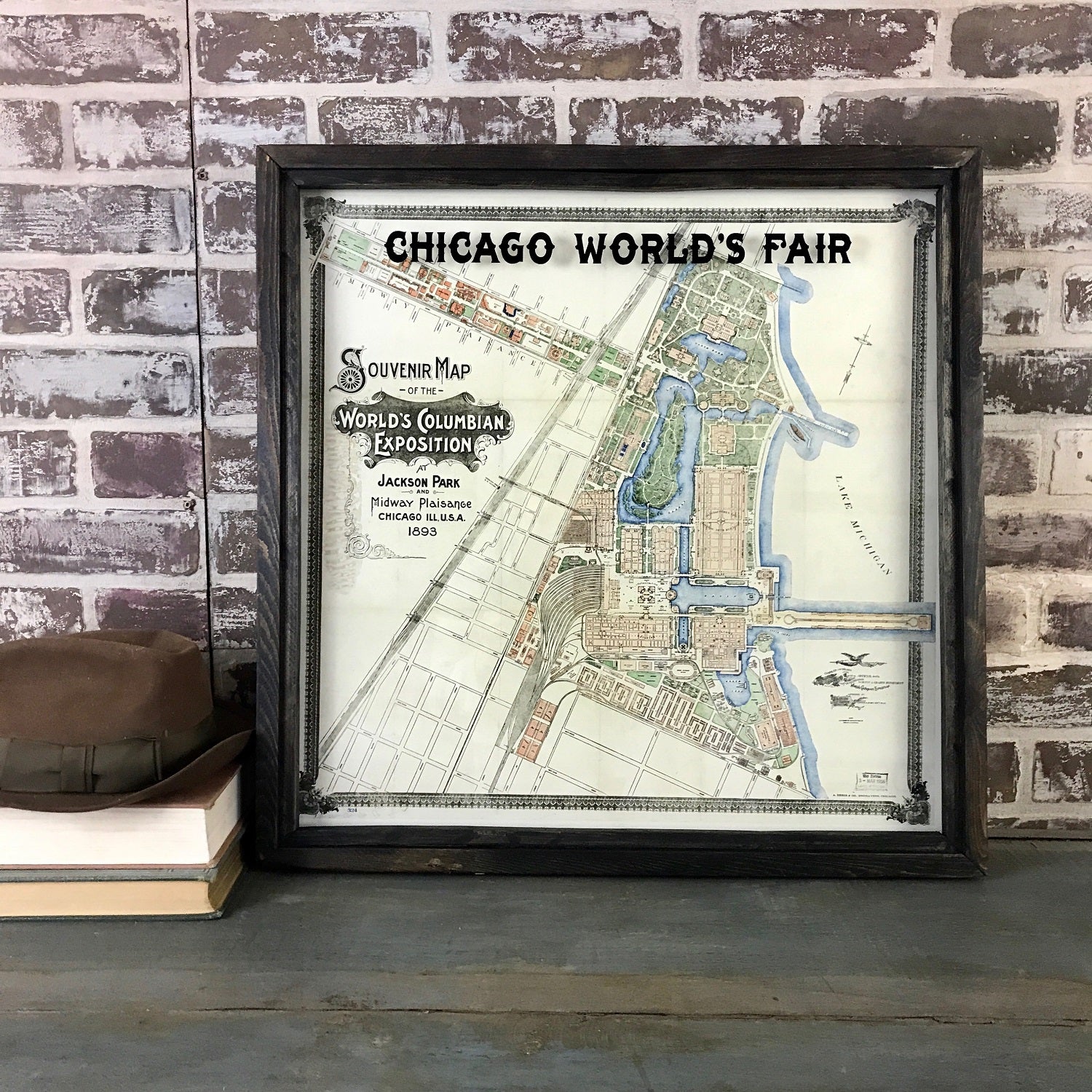 Chicago World's Fair Framed Art