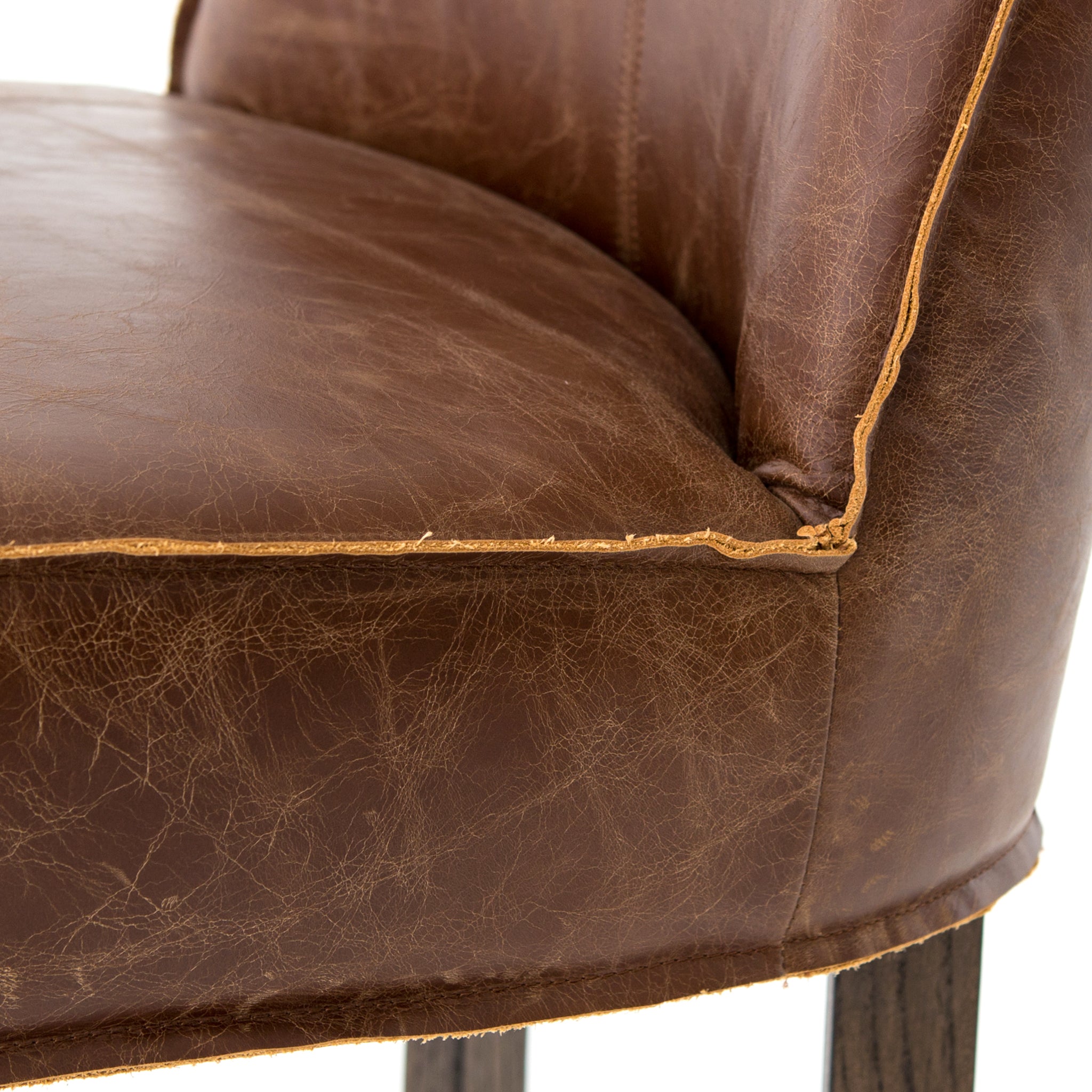 Counter: Sienna Chestnut Leather