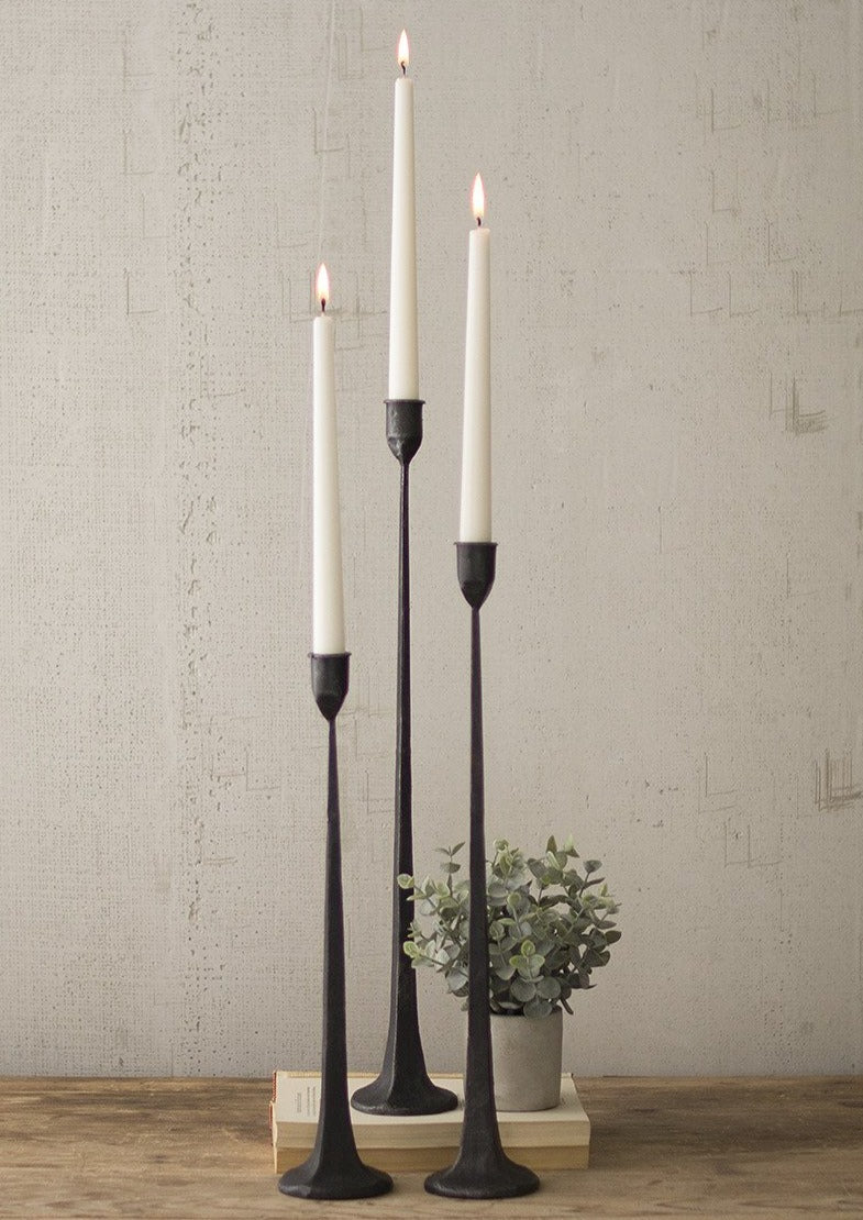 Cast Iron Taper Candleholder