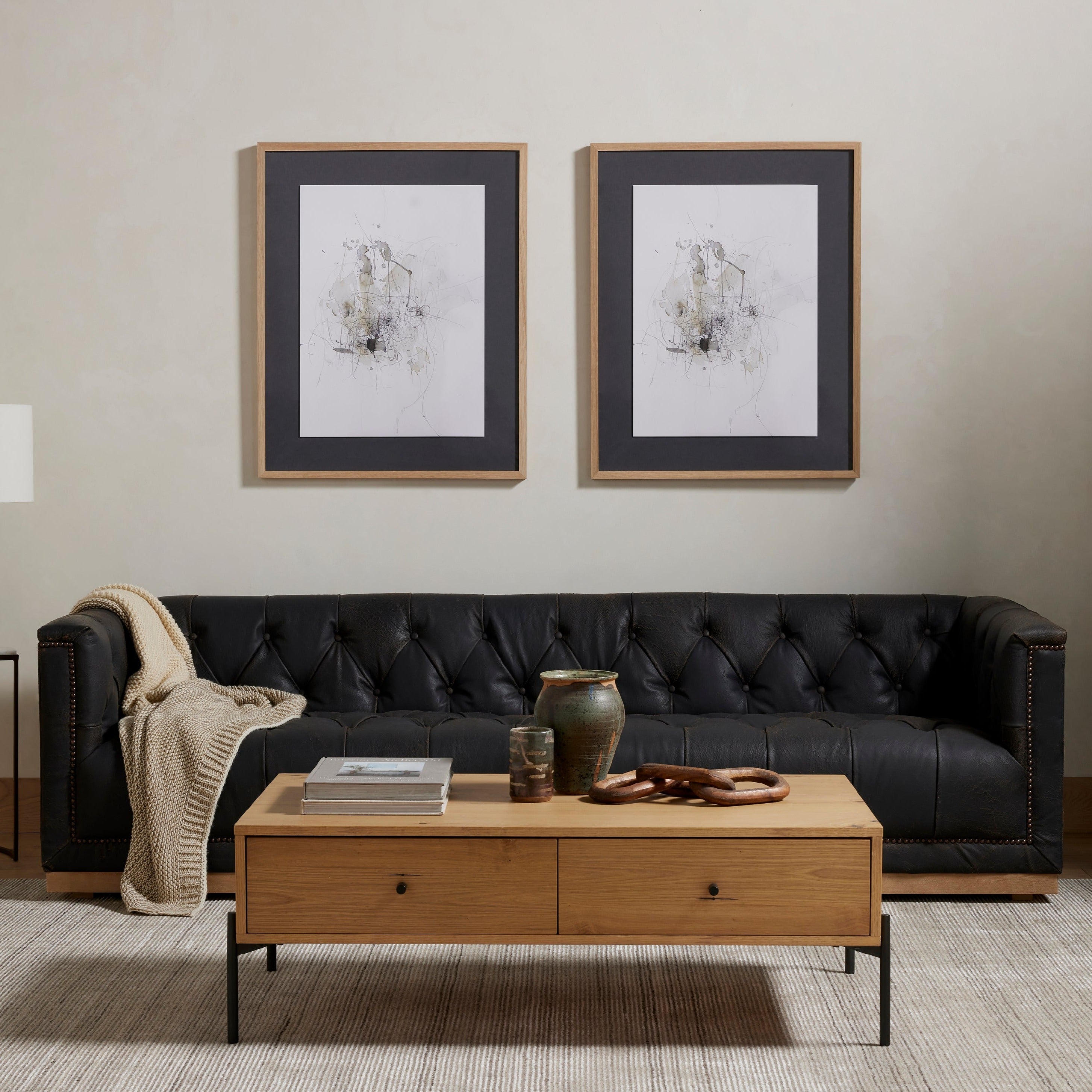 Manchester Leather Sofa