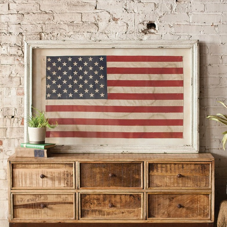 Framed American Flag