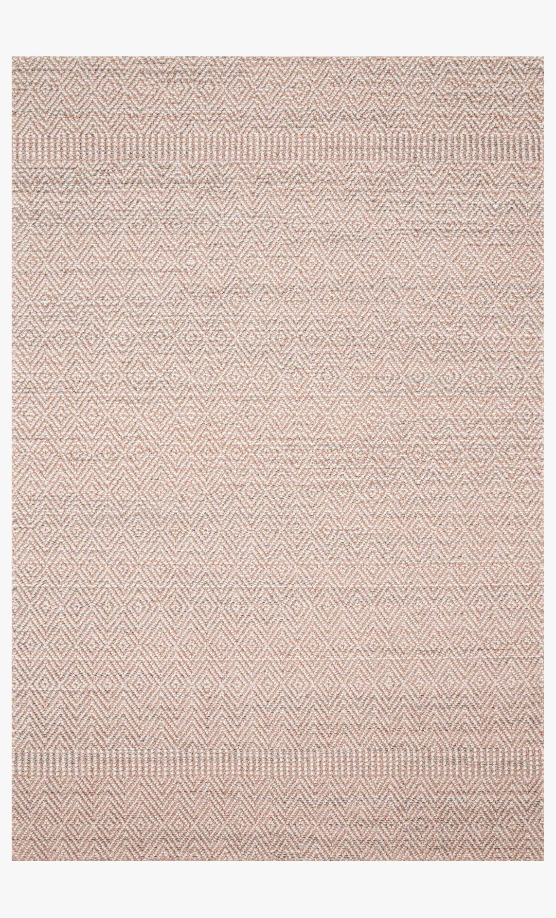 Cole Rug- Blush/Ivory