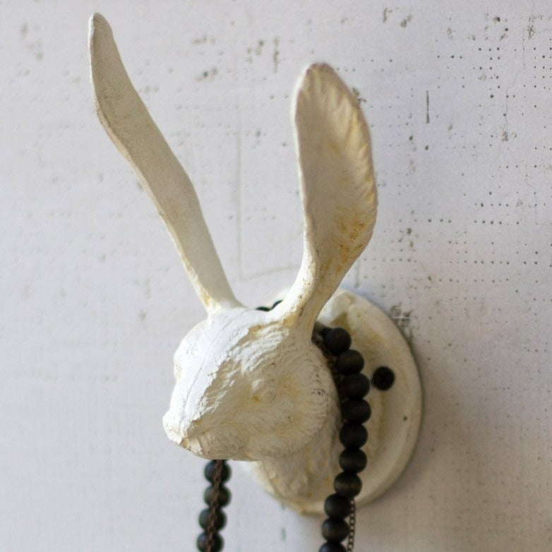 White Rabbit Wall Hook