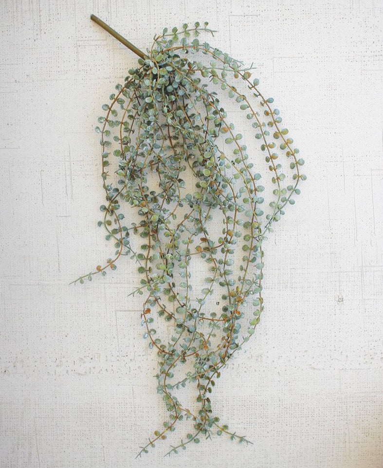 Light Green Hanging Necklace Fern